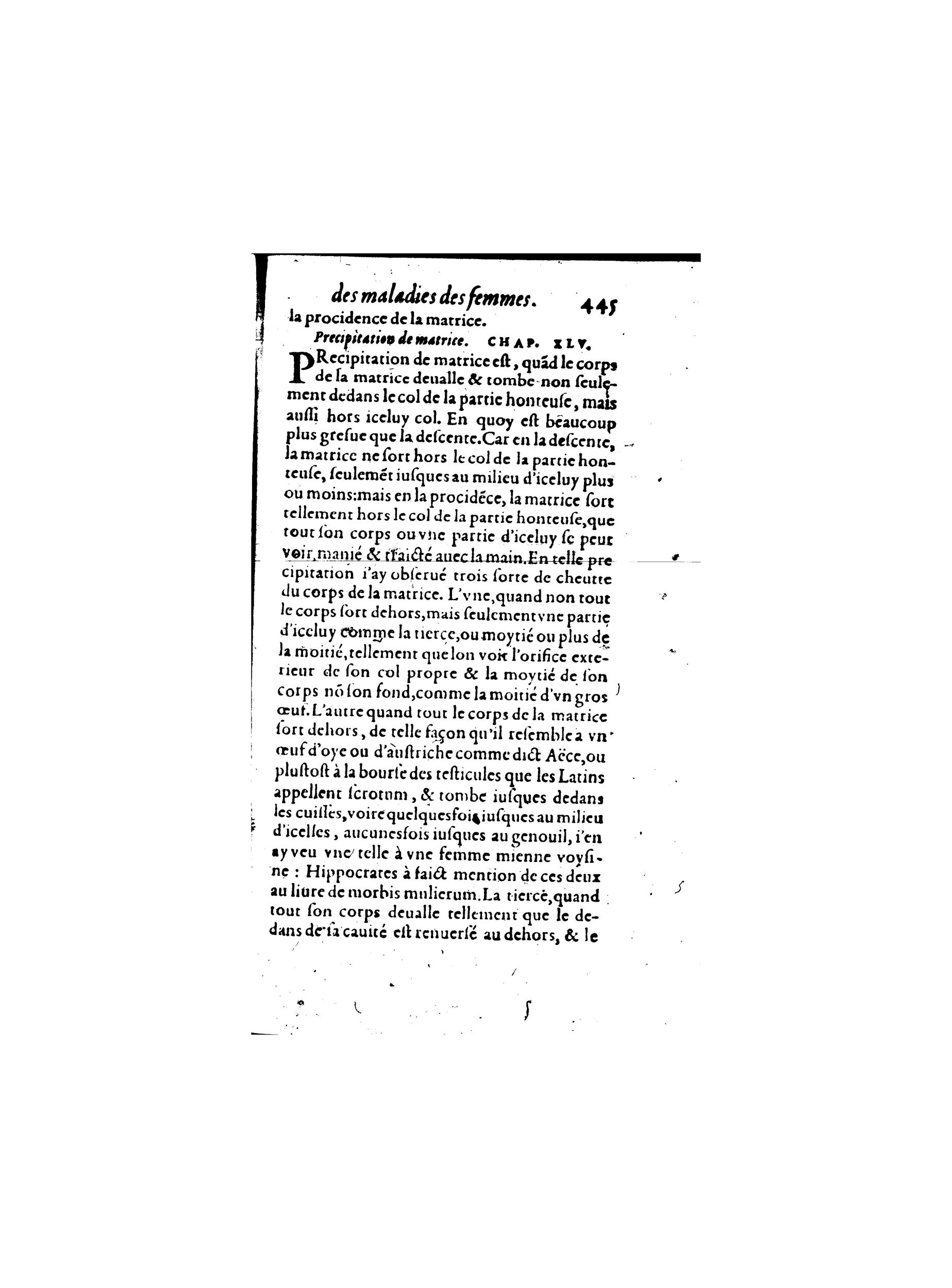 1587 - Jacques du Puis - Trésor des remèdes secrets pour les maladies des femmes - BnF
