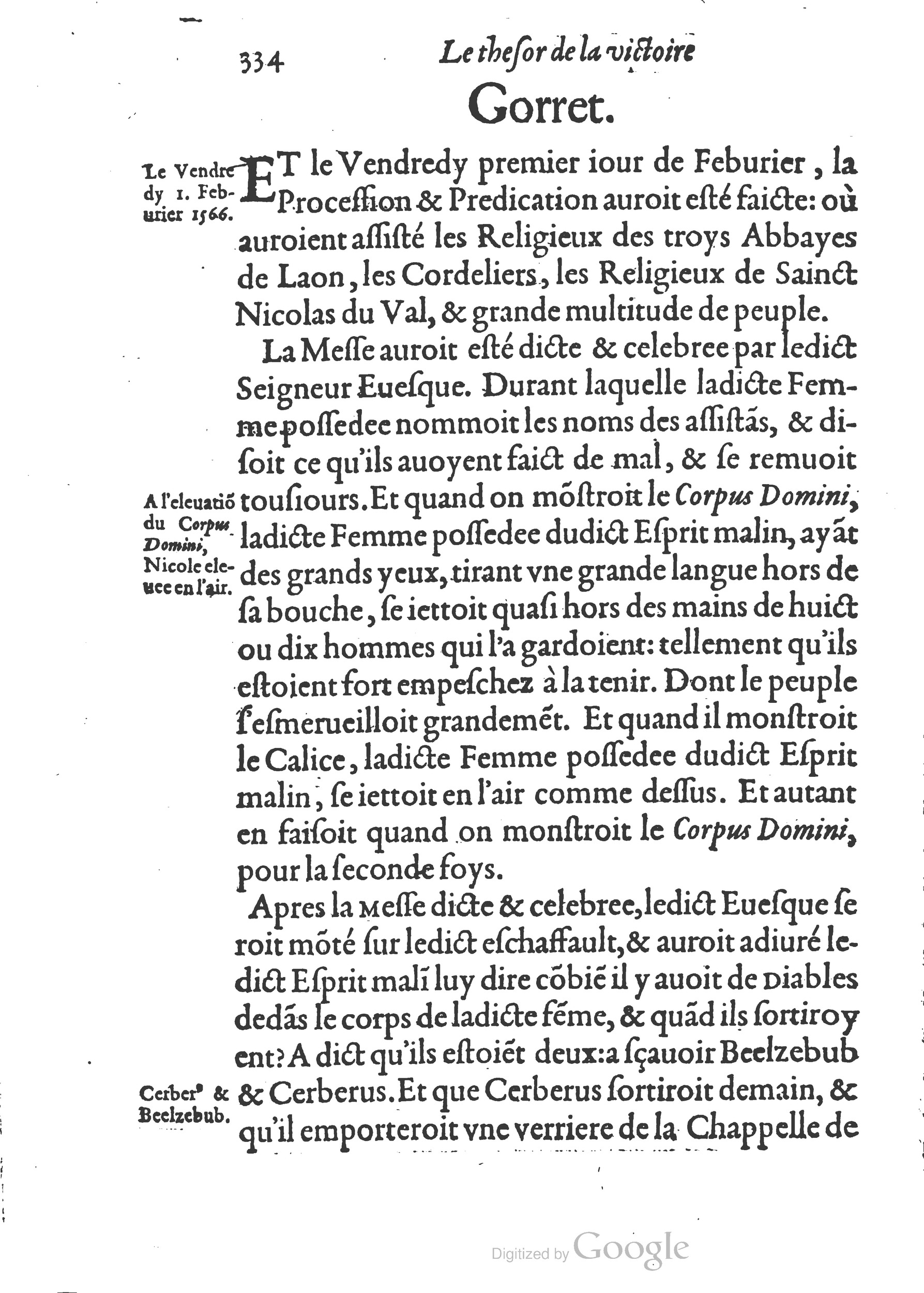 1578 - Nicolas Chesneau - Trésor et entière histoire de la triomphante victoire du corps de Dieu sur l’esprit malin - British Library 1578 - Nicolas Chesneau - Trésor et entière histoire de la triomphante victoire du corps de Dieu sur l’esprit malin - British Library
