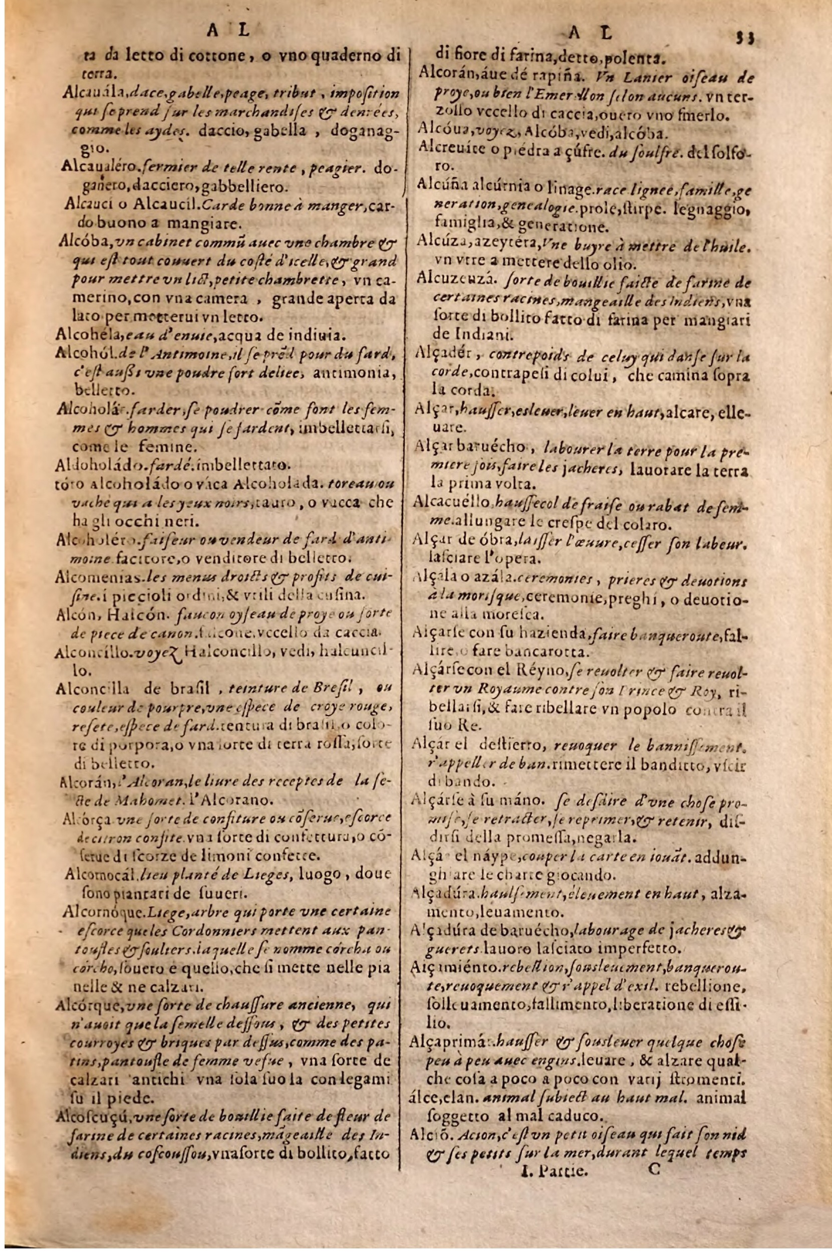 1627 - Jacques Crespin - Trésor des trois langues - Regensburg