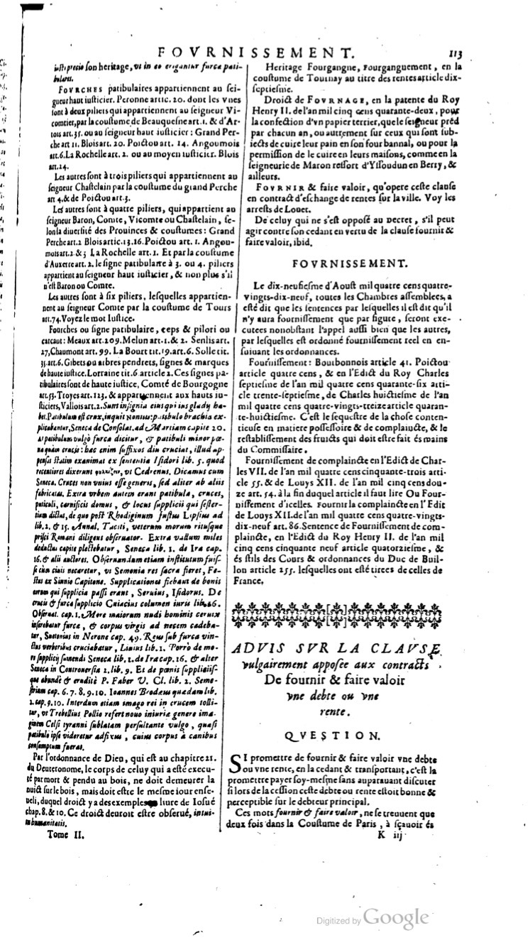 1629 - Veuve Nicolas Buon - Trésor du droit français (29620 T. 2) - BM Lyon