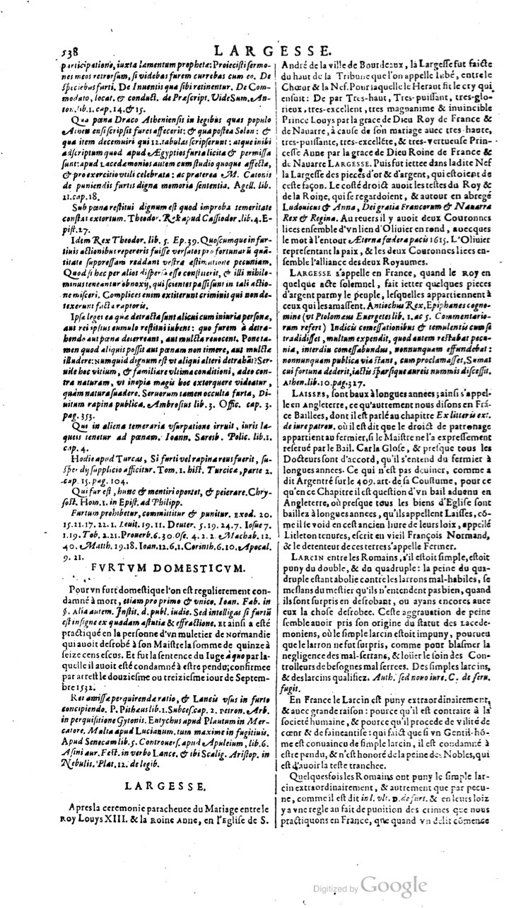 1629 - Veuve Nicolas Buon - Trésor du droit français (21754 T. 2) - BM Lyon