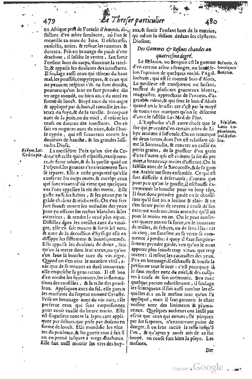 1616 - Étienne Gamonet - Grand trésor ou dispensaire - BSB Munich