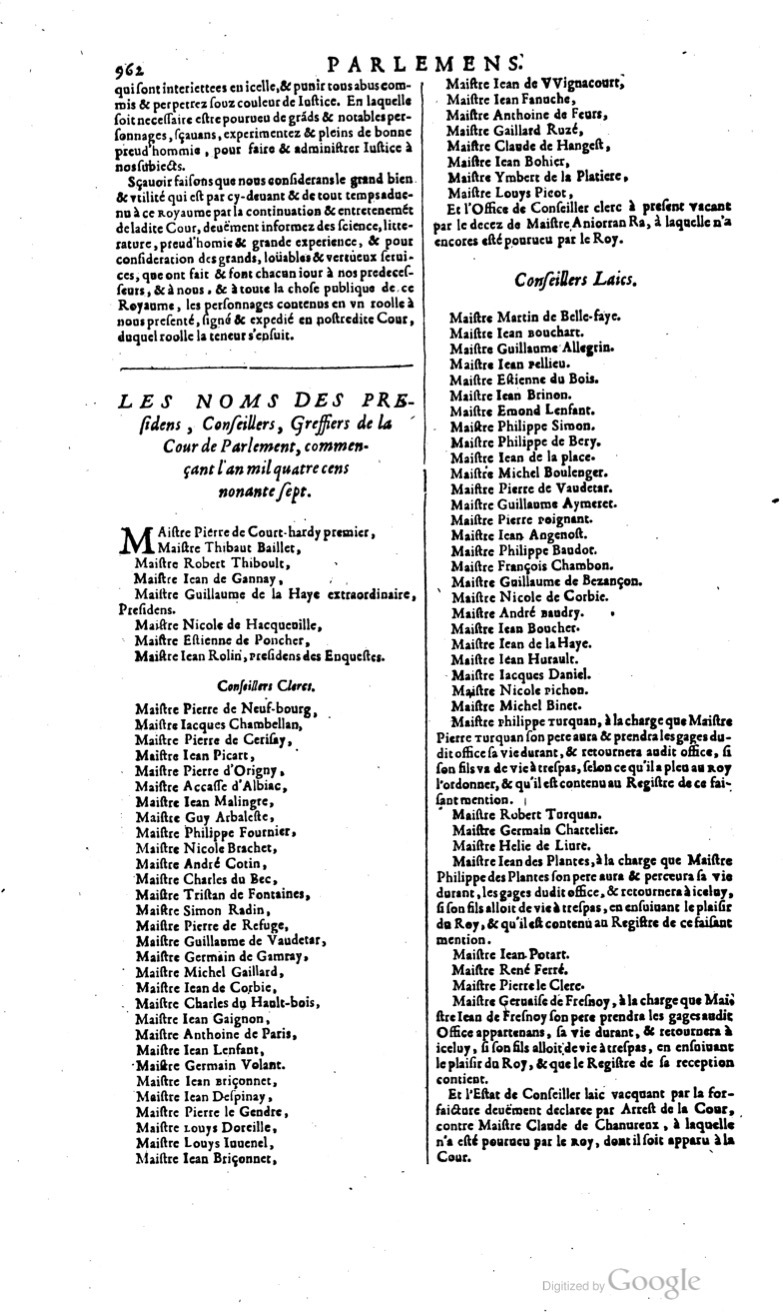 1629 - Veuve Nicolas Buon - Trésor du droit français (29620 T. 2) - BM Lyon