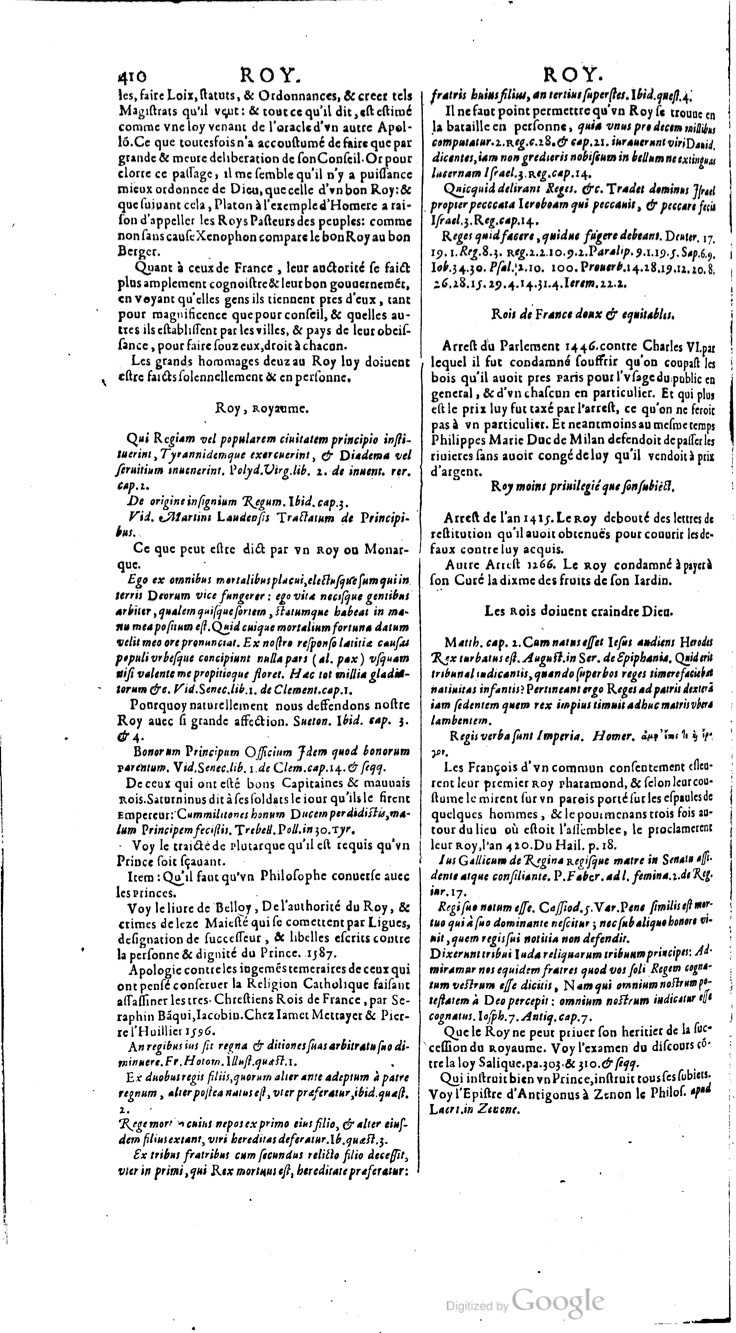 1629 - Veuve Nicolas Buon - Trésor du droit français (21754 T. 3) - BM Lyon 1629 - Veuve Nicolas Buon - Trésor du droit français (21754 T. 3) - BM Lyon