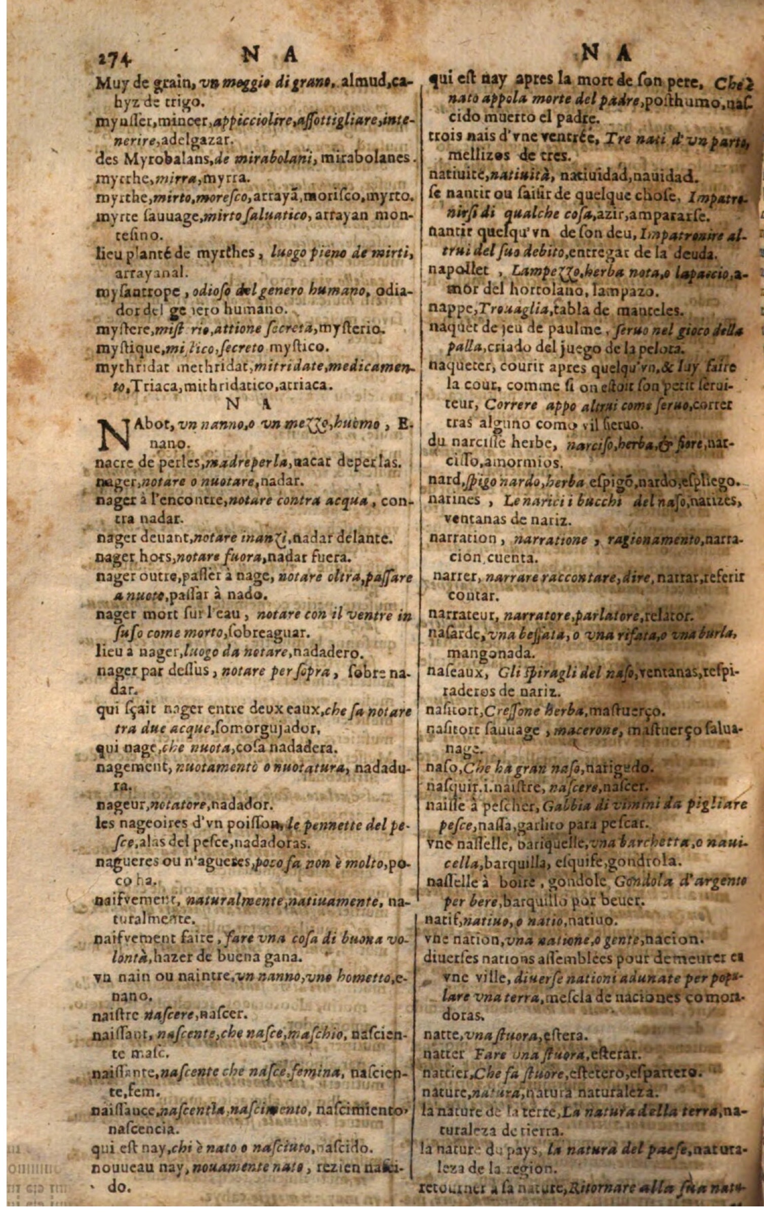 1644 - Jacques Crespin - Trésor des trois langues - Passau 1644 - Jacques Crespin - Trésor des trois langues - Passau
