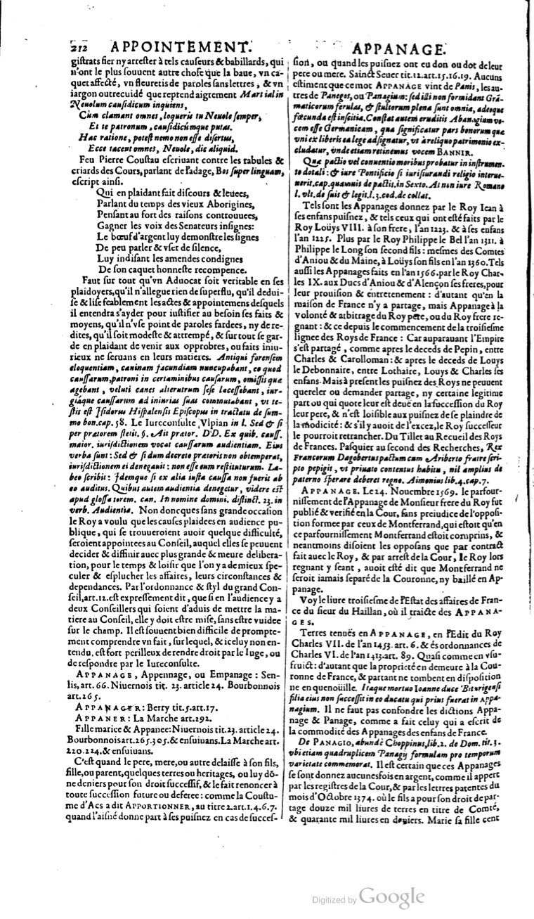 1629 - Veuve Nicolas Buon - Trésor du droit français (21754 T. 1) - BM Lyon