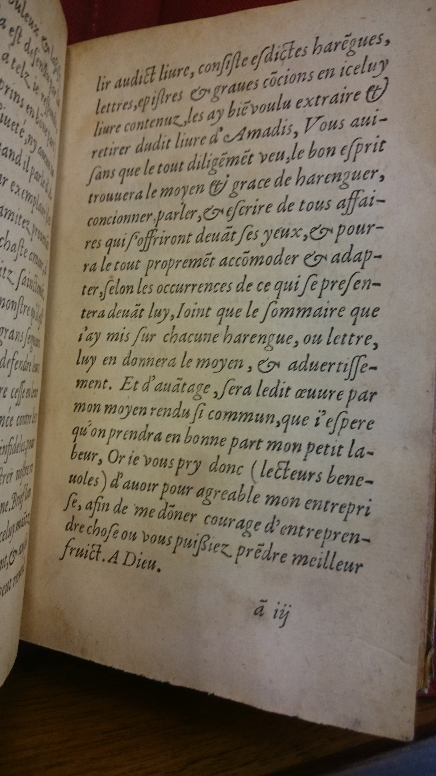 1559 - Jean Longis et Robert Le Mangnier - Trésor des Amadis - BM Lyon