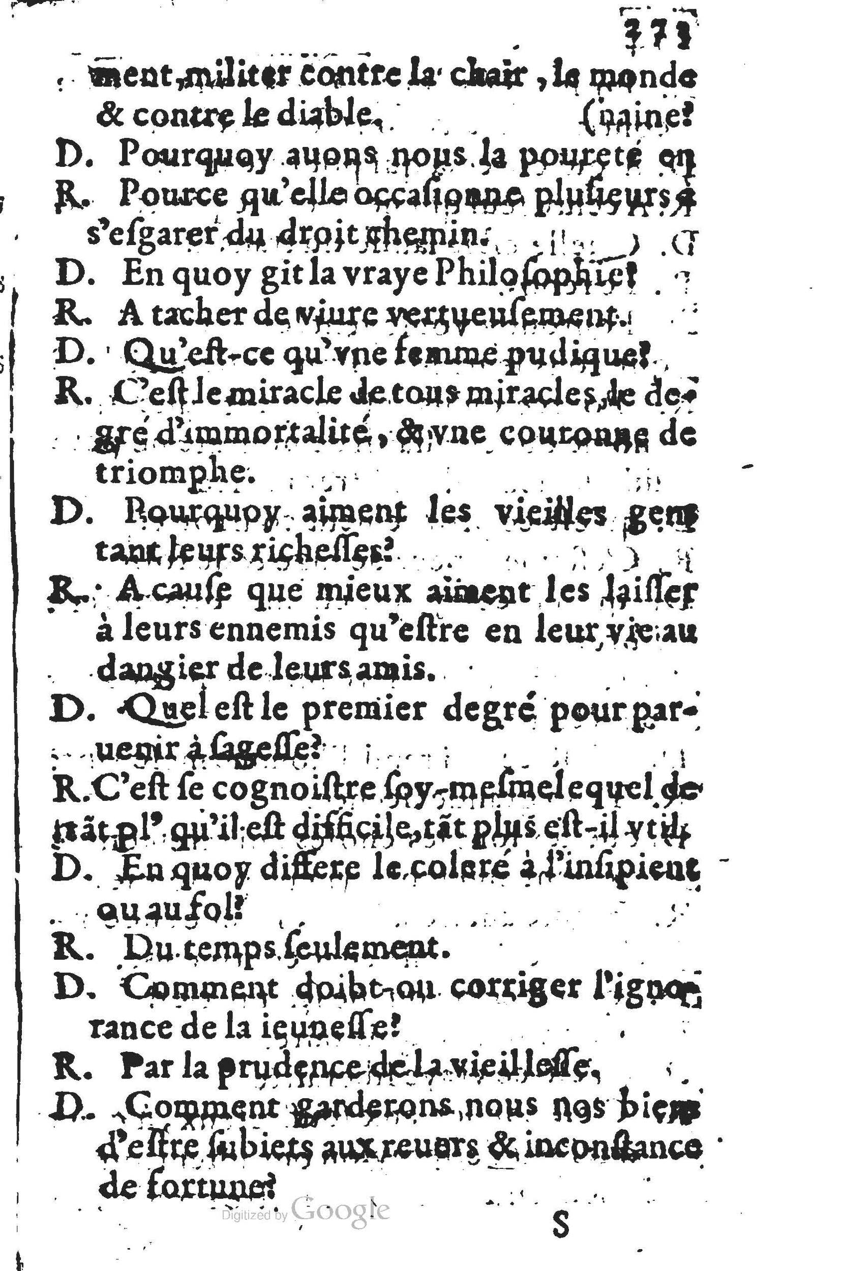 1578 - Nicolas Lescuyer - Trésor des sentences dorées - UGent