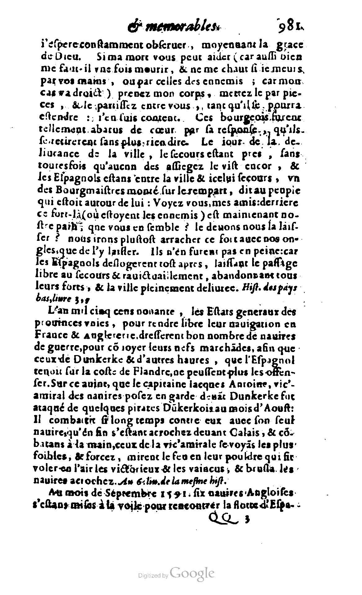 1620 - Samuel Crespin - Trésor d’histoires admirables et mémorables - BCU Lausanne