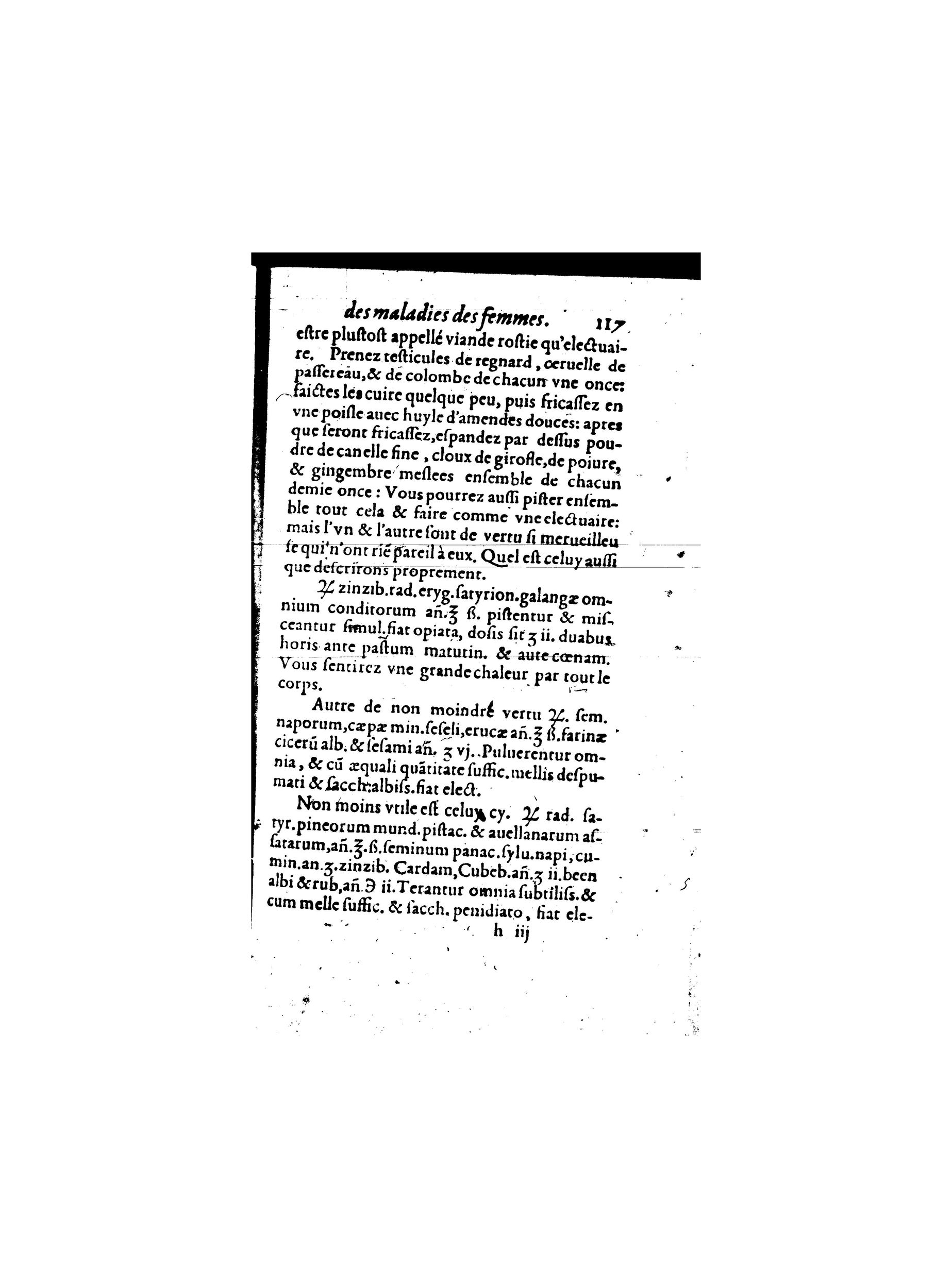 1587 - Jacques du Puis - Trésor des remèdes secrets pour les maladies des femmes - BnF