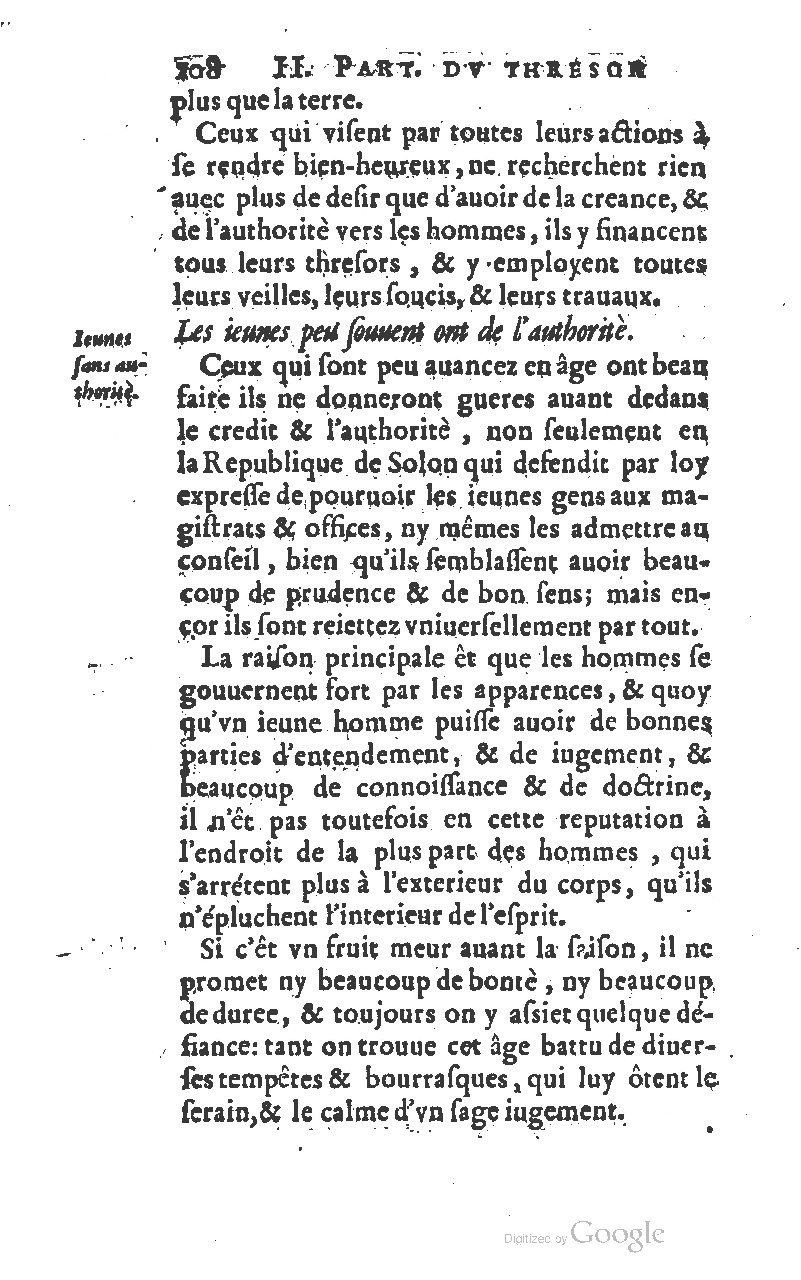 1610 - Louis Coste - Trésor de l’éloquence française (Seconde partie) - BM Lyon