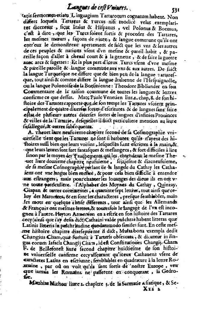 1613 - Matthieu Berjon - Trésor de l’histoire des langues de cet univers - BM Lyon
