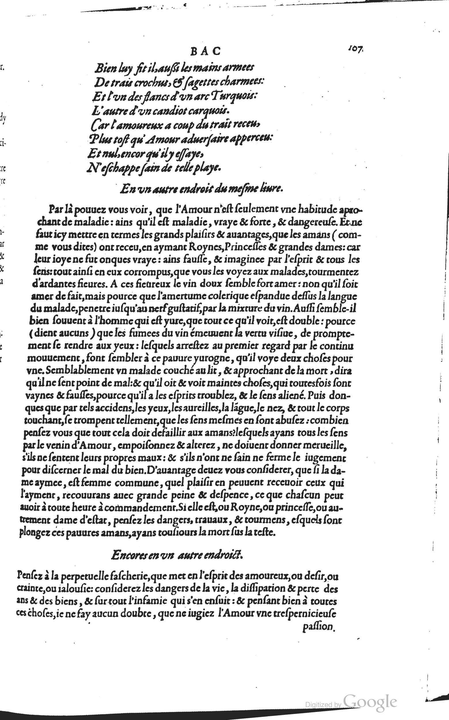 1585 - Barthélemy Honorat - Bibliothèques françaises - BSB Munich
