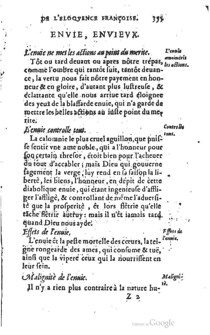 1610 - Louis Coste - Trésor de l’éloquence française (Seconde partie) - BM Lyon