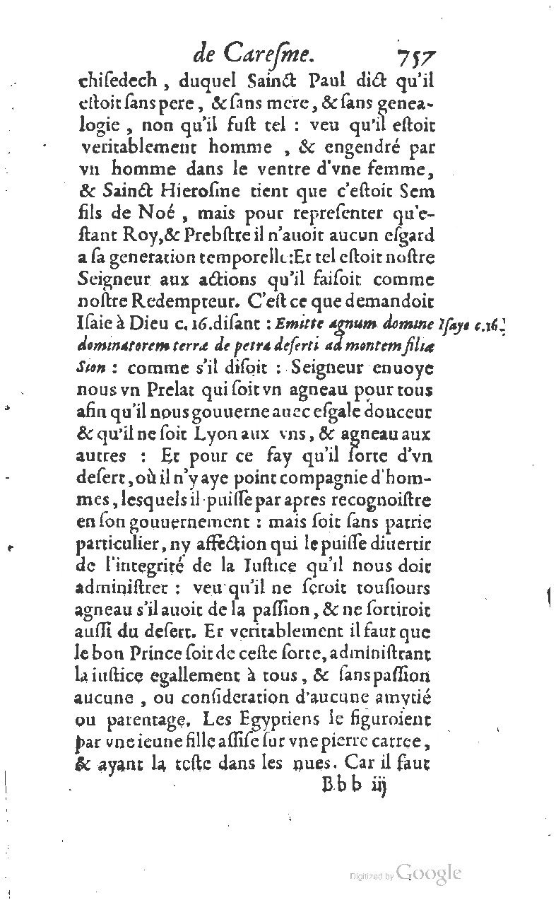 1607 - Nicolas Du Fossé - Trésor quadragésimal - T 01 - BM Lyon