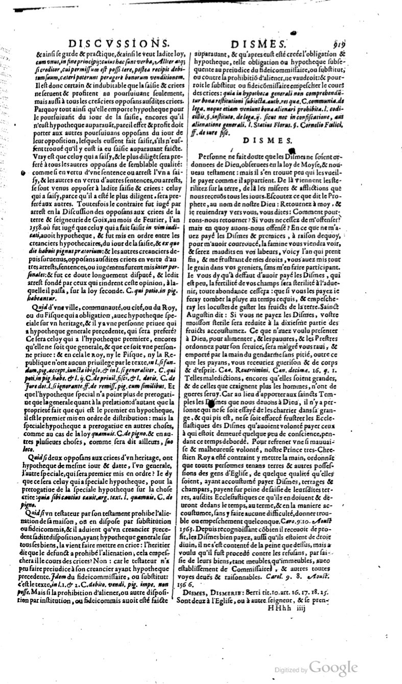 1629 - Veuve Nicolas Buon - Trésor du droit français (29620 T. 1) - BM Lyon