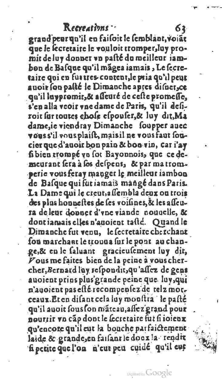 1611 - Jean Osmont - Trésor des récréations - BSB Munich 1611 - Jean Osmont - Trésor des récréations - BSB Munich