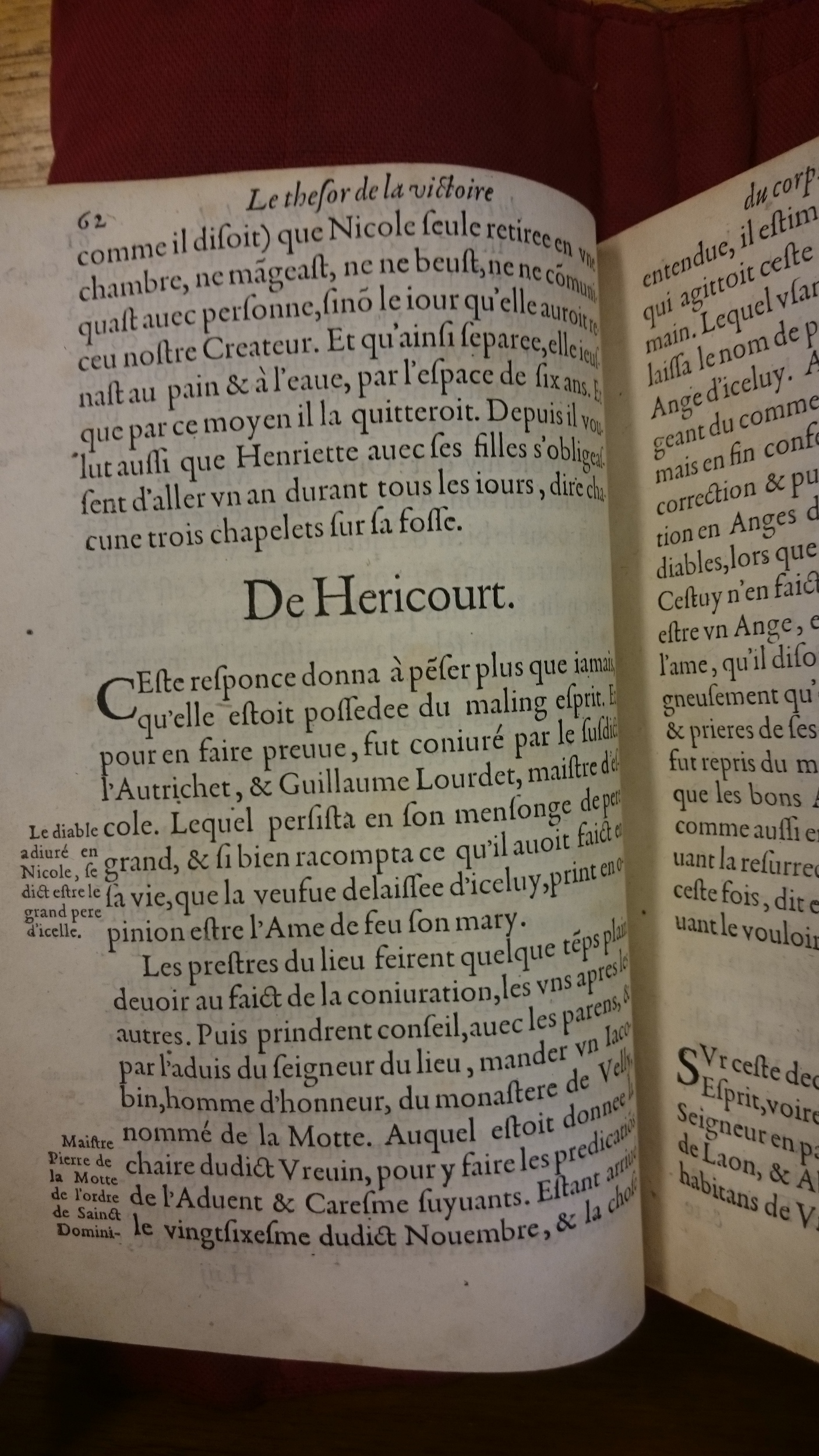 1578 - Nicolas Chesneau - Trésor et entière histoire de la triomphante victoire du corps de Dieu sur l’esprit malin - BM Lyon