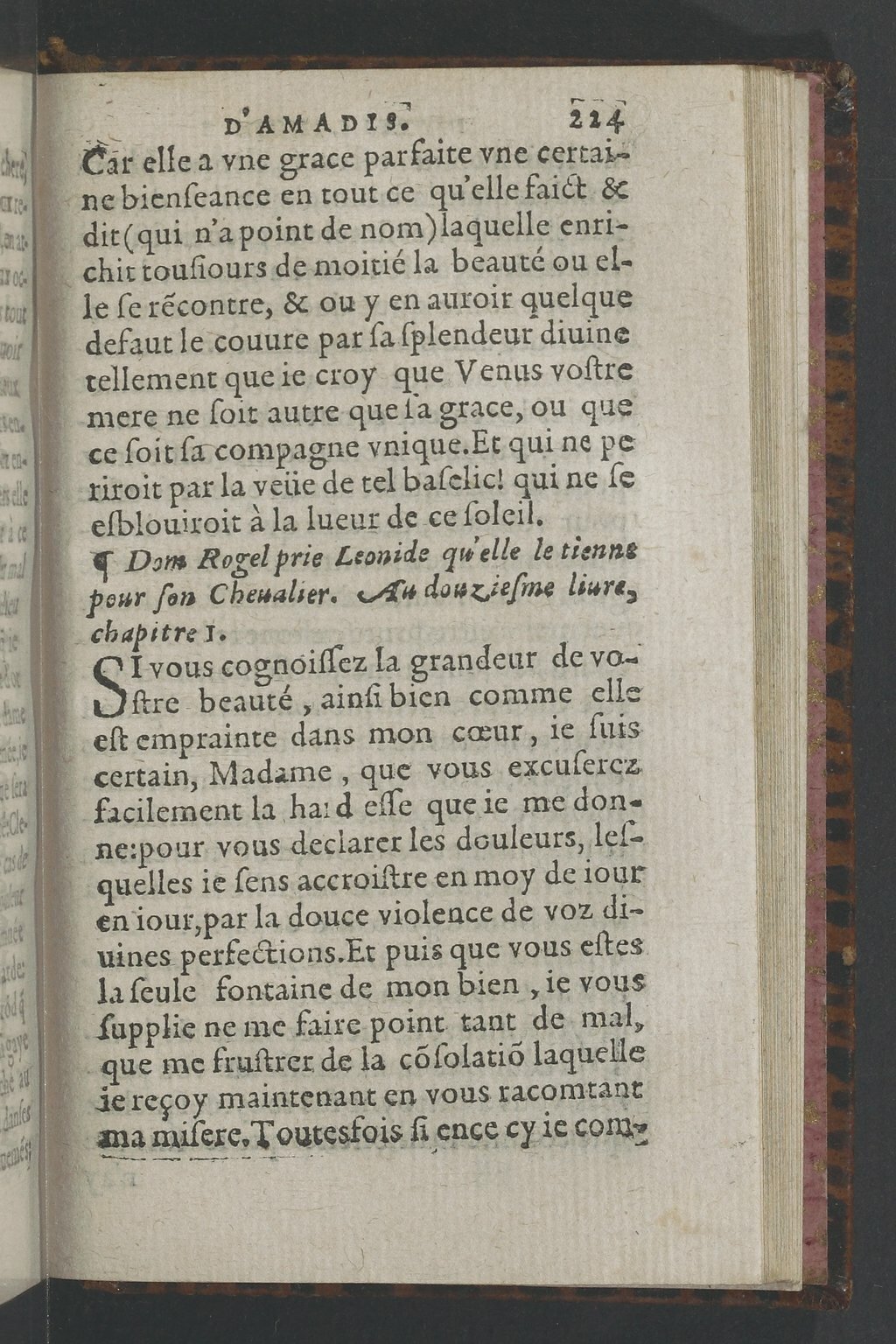1564 - Vincent Norment et Jeanne Bruneau - Trésor des Amadis - BnF