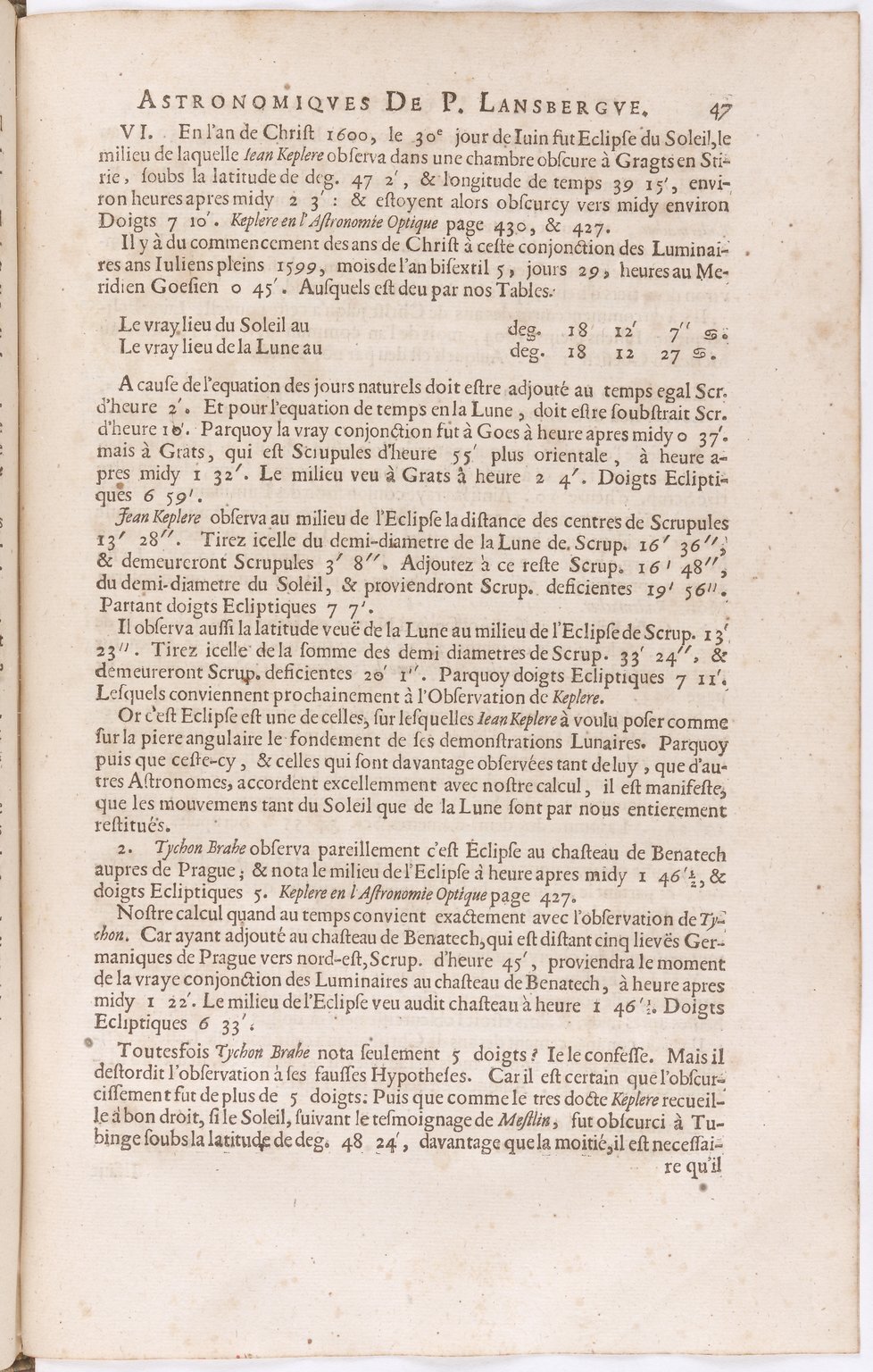 1634 - Zacharie Roman - Les Tables perpétuelles - BnF Arsenal