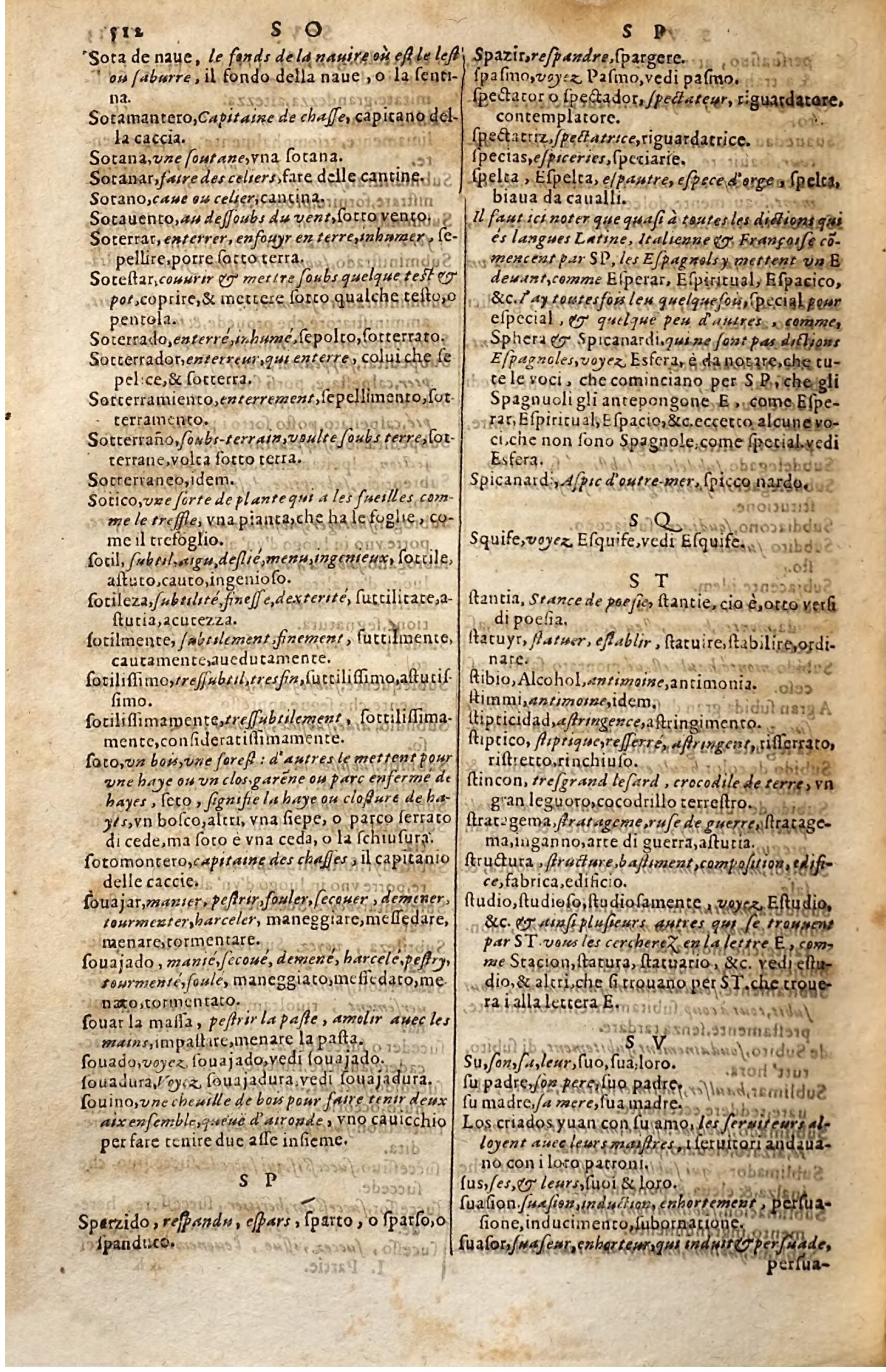 1627 - Jacques Crespin - Trésor des trois langues - Regensburg