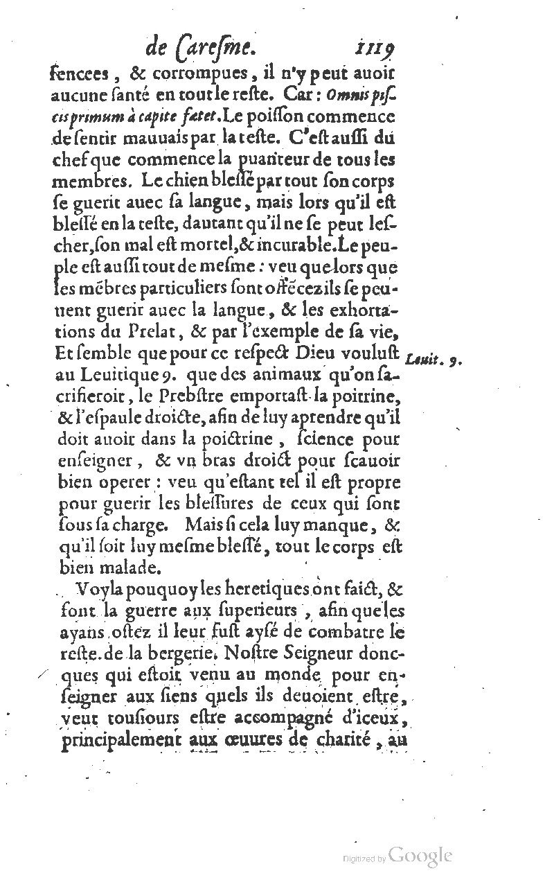 1607 - Nicolas Du Fossé - Trésor quadragésimal - T 01 - BM Lyon