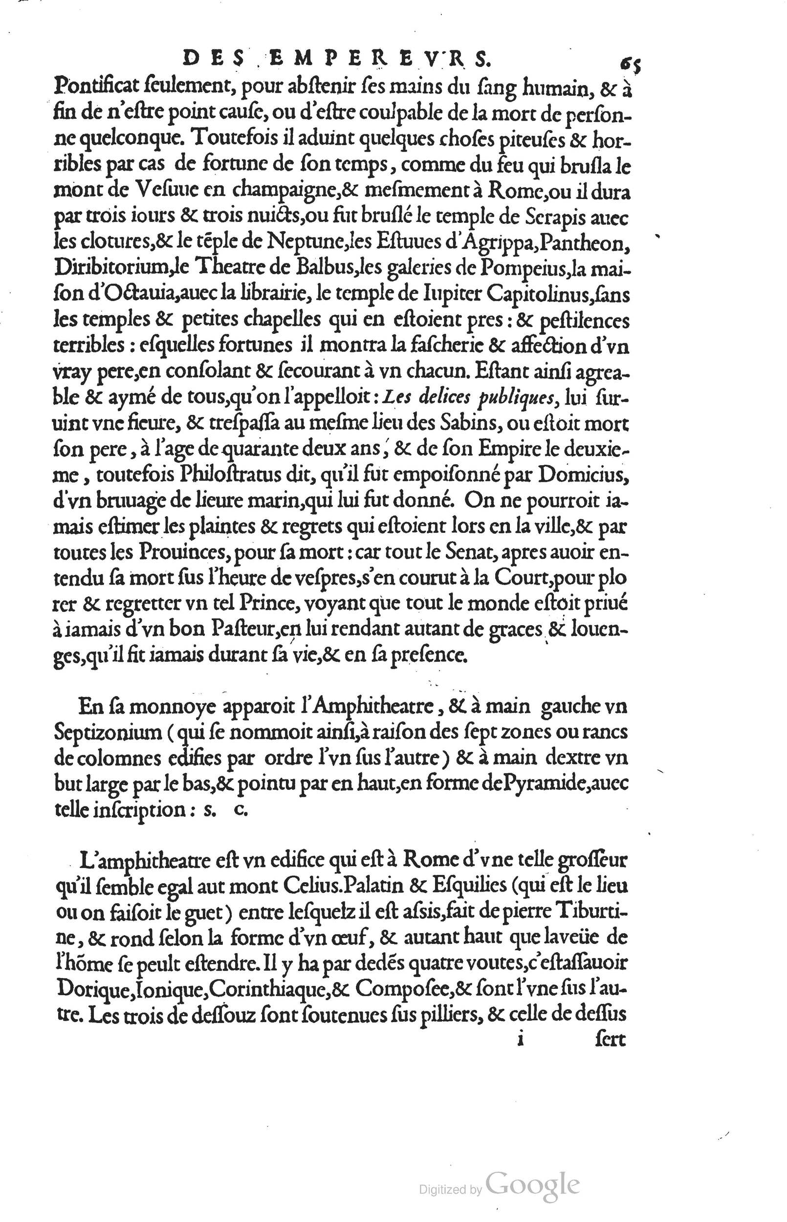 1553 - Jacopo Strada et Thomas Guérin - Épitome du Trésor des antiquités - Prague