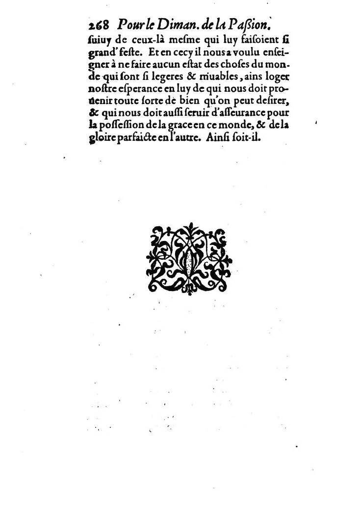 1607 - Nicolas Du Fossé - Trésor quadragésimal - T 02 - BM Lyon
