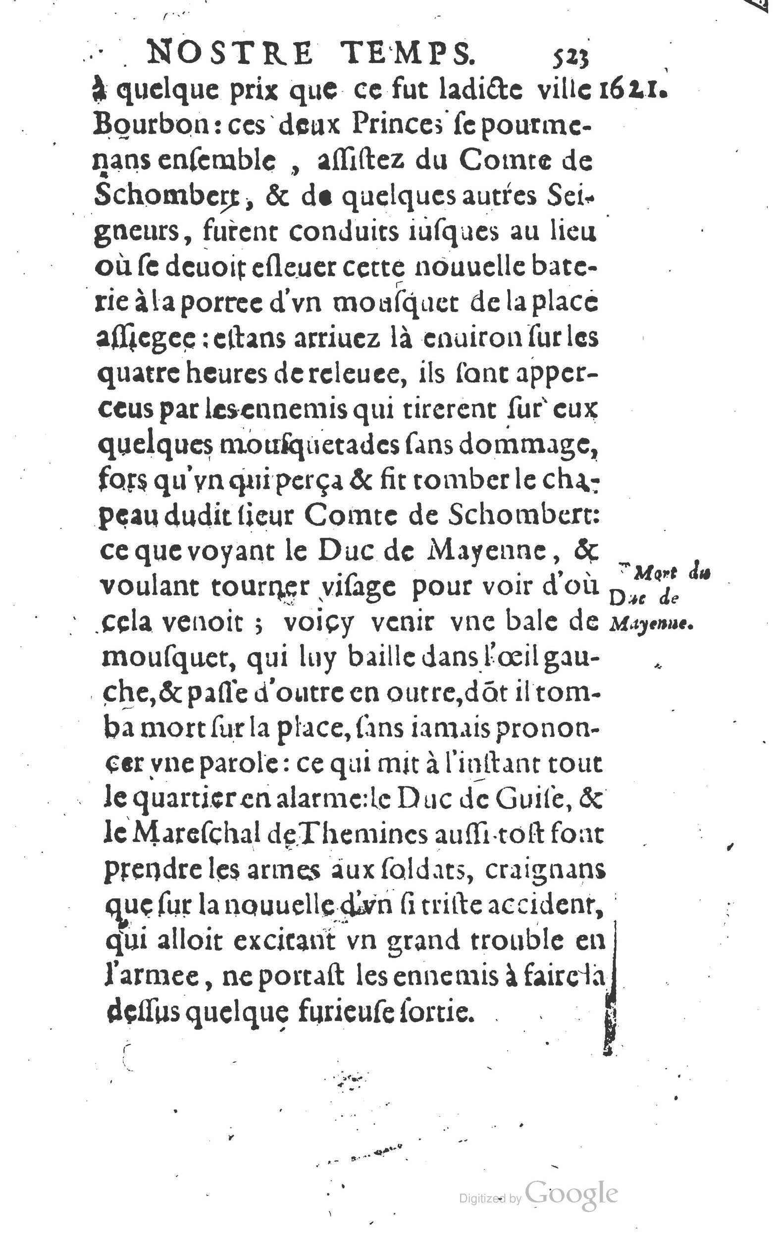 1624 - Joseph Bouillerot - Trésor de l’histoire générale de notre temps - BM Lyon 1624 - Joseph Bouillerot - Trésor de l’histoire générale de notre temps - BM Lyon
