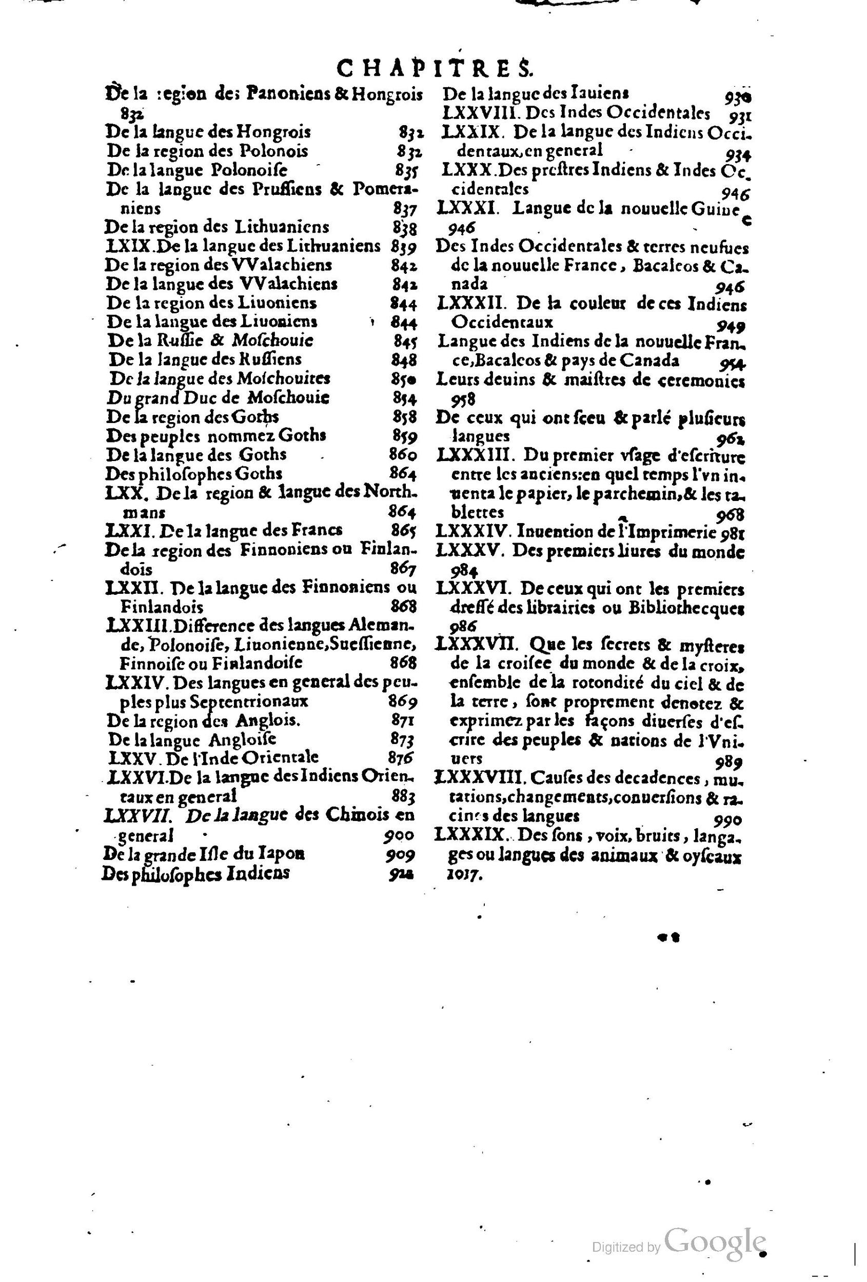 1619 - SHC - Trésor de l’histoire des langues de cet univers - BCU Lausanne