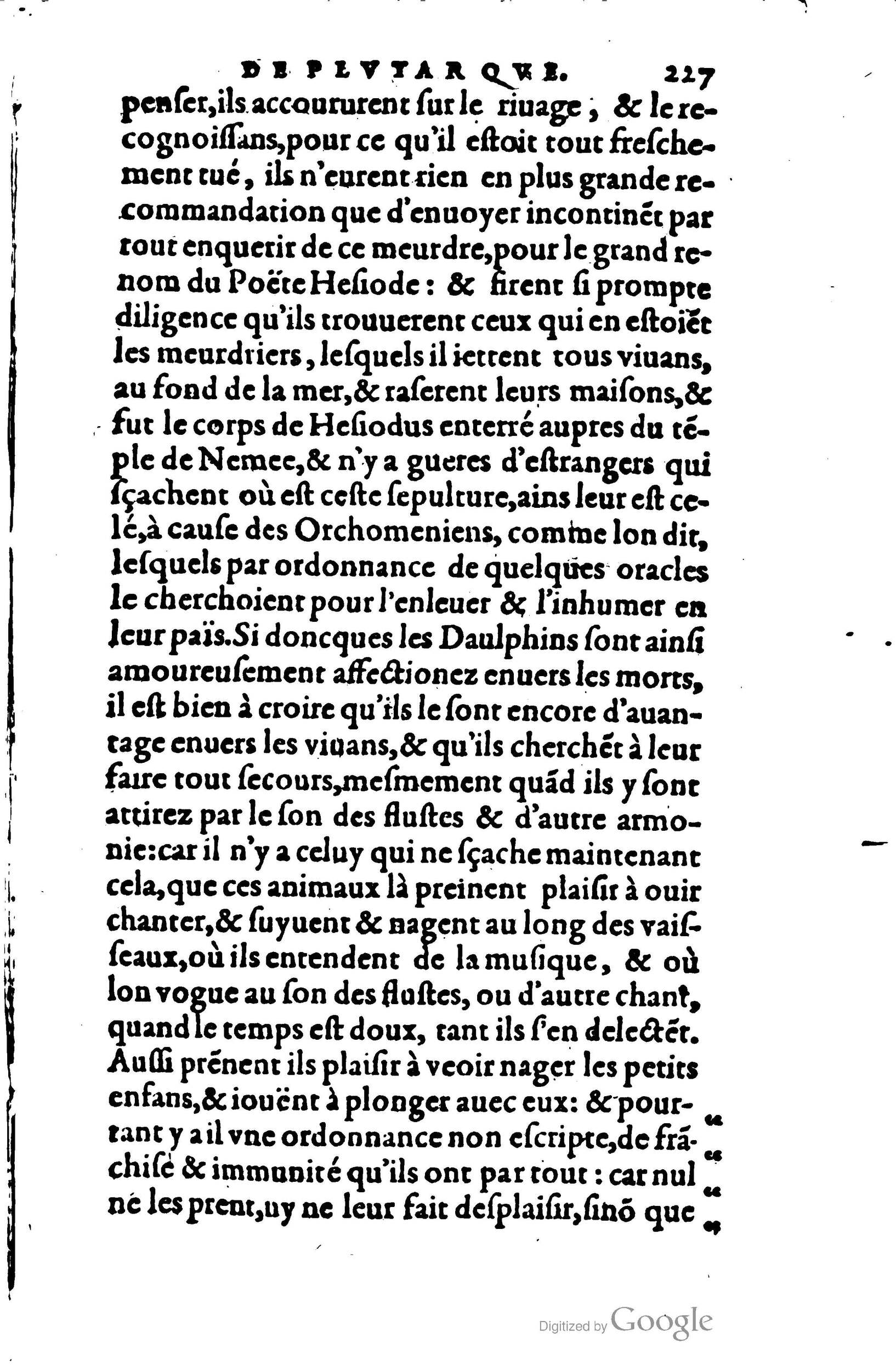 1578 - Jean Poupy - Trésor des morales de Plutarque - BSB Munich