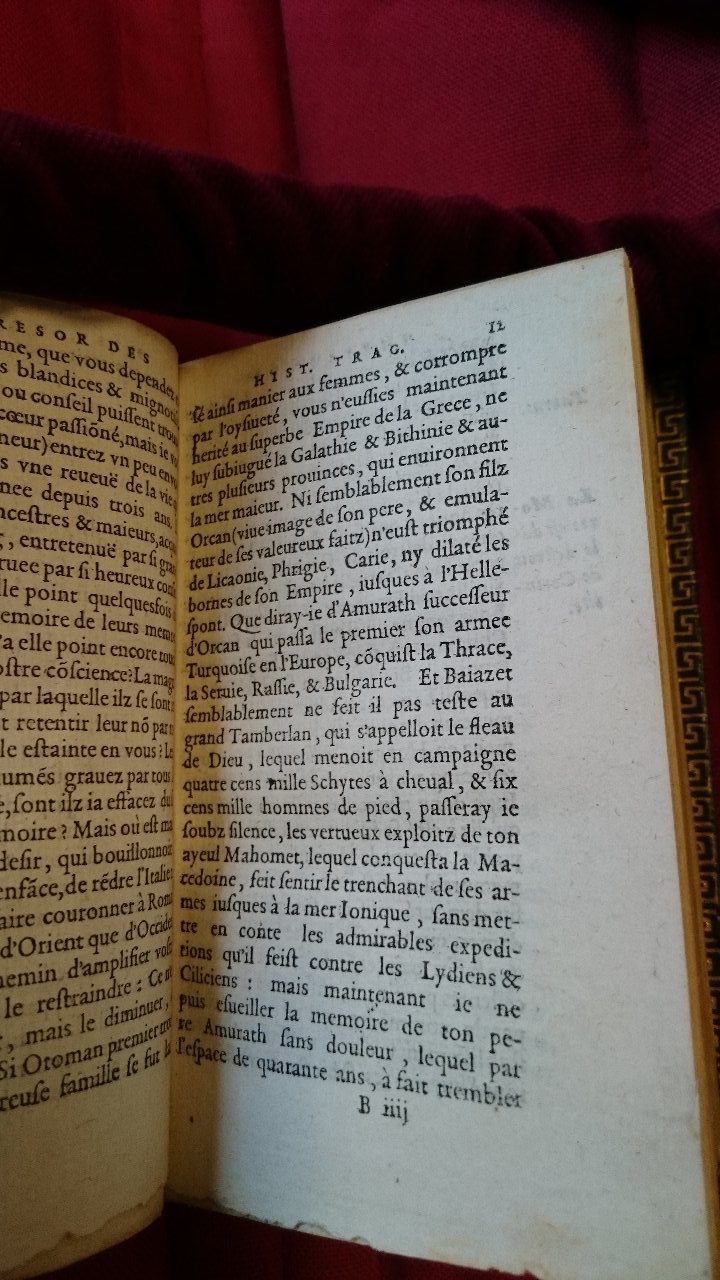 1581 - Pierre Le Voirier et Gervais Mallot - Trésor des histoires tragiques - BnF Richelieu