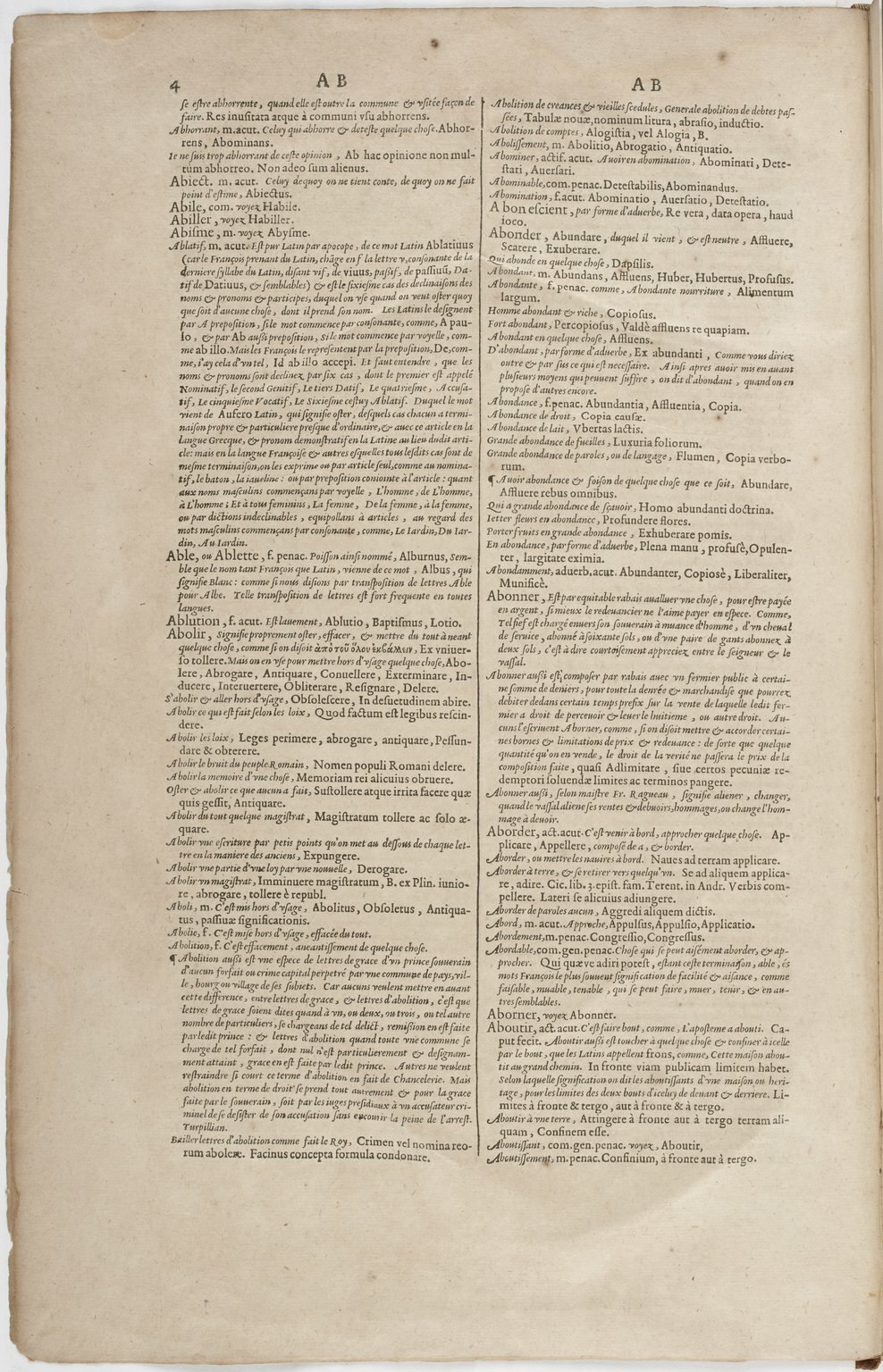 1606 - David Douceur - Trésor de la langue française - BnF