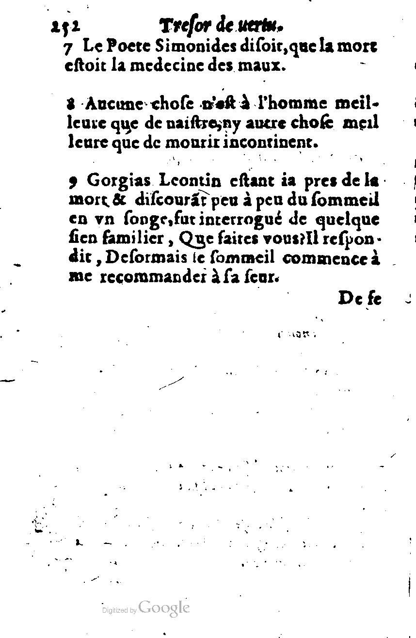 1576 - Benoît Rigaud - Trésor de vertu - British Library 1576 - Benoît Rigaud - Trésor de vertu - British Library