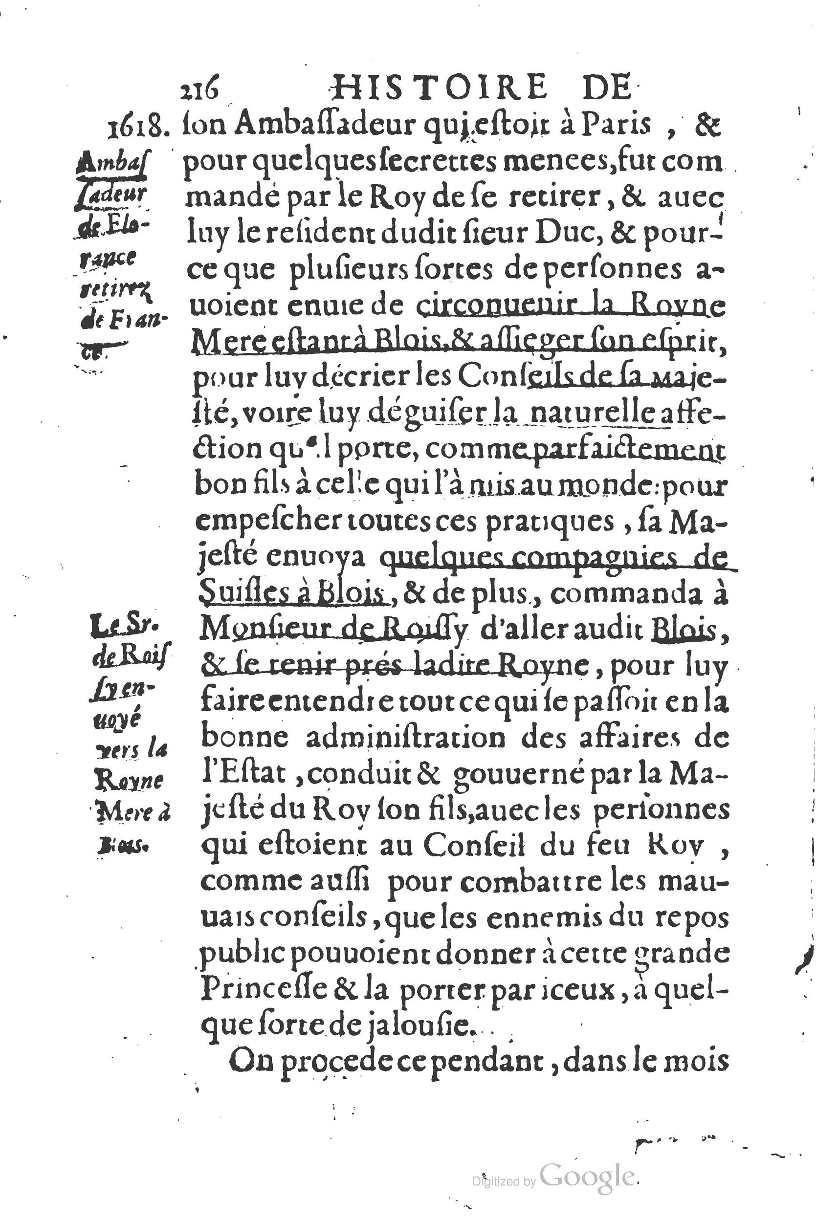 1626 - Joseph Bouillerot - Trésor de l’histoire générale de notre temps - BSB Munich