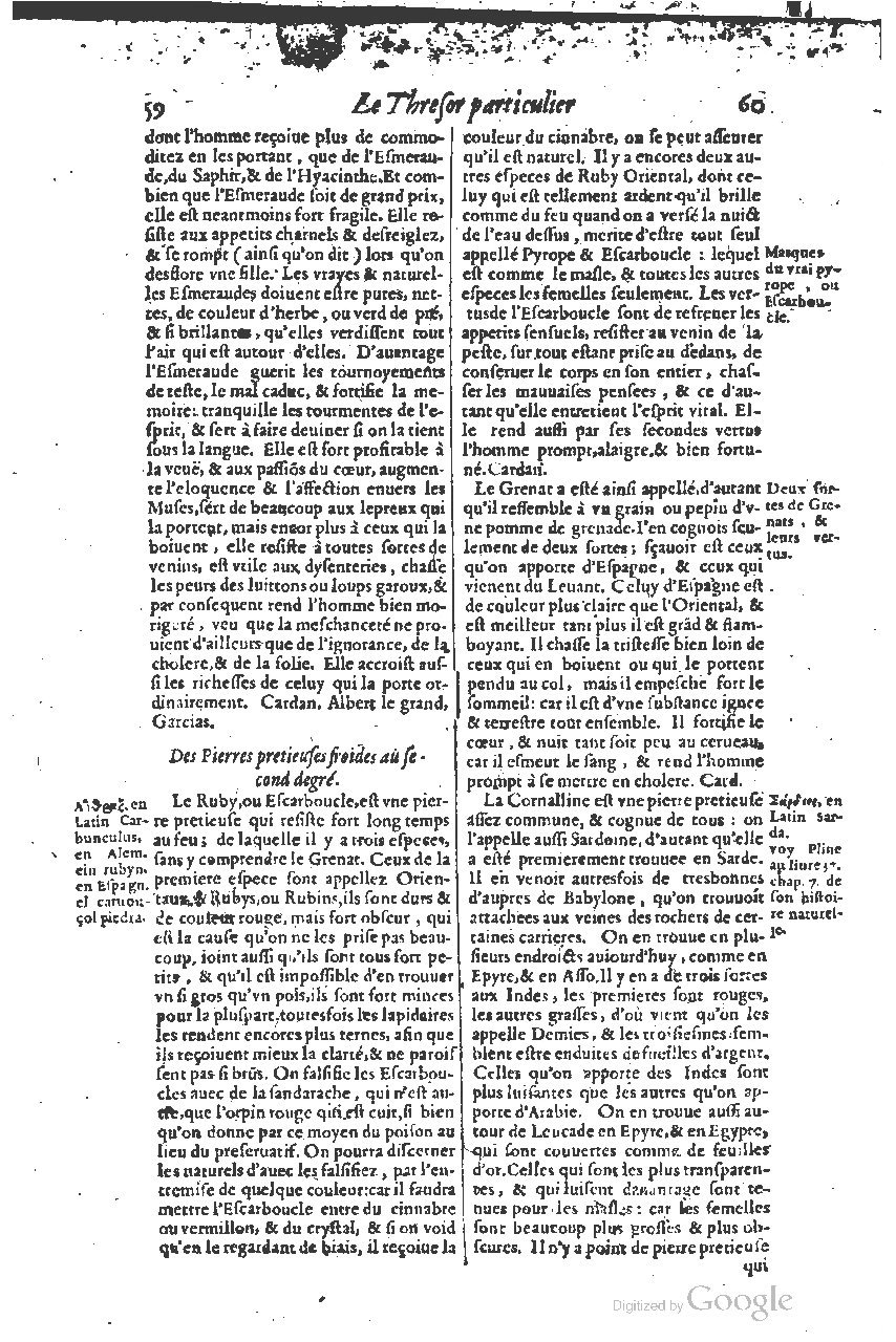 1616 - Étienne Gamonet - Grand trésor ou dispensaire - BSB Munich