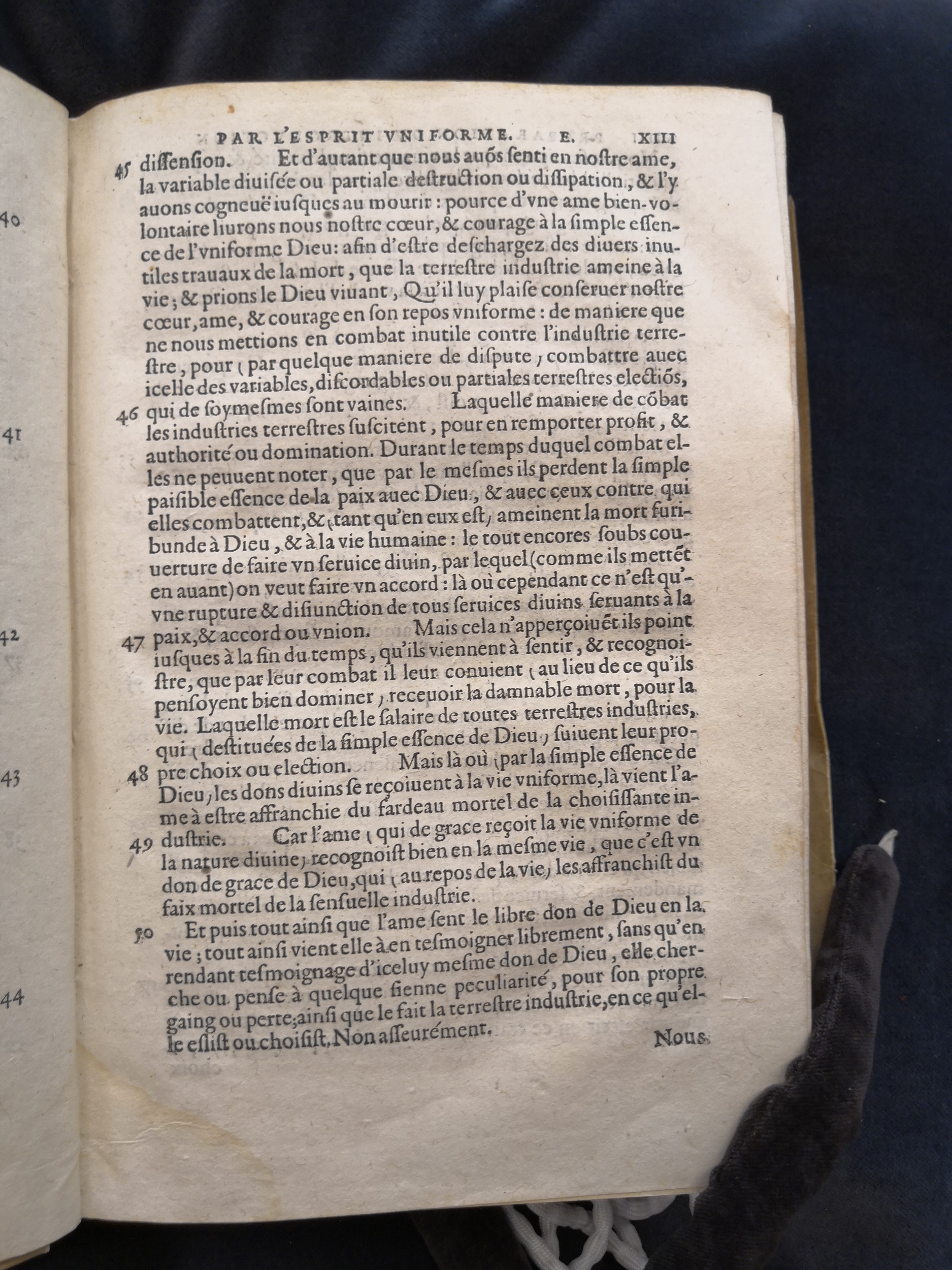 1581c. - Christophe Plantin - Le Livre des témoignages du Trésor caché au champ - Anvers Musée Plantin-Moretus