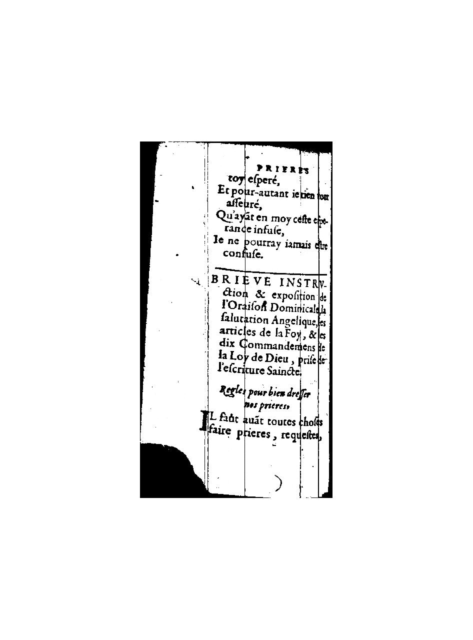 1596 - Guillaume Auvray - Trésor des prières, oraisons et instructions chrétiennes - BnF