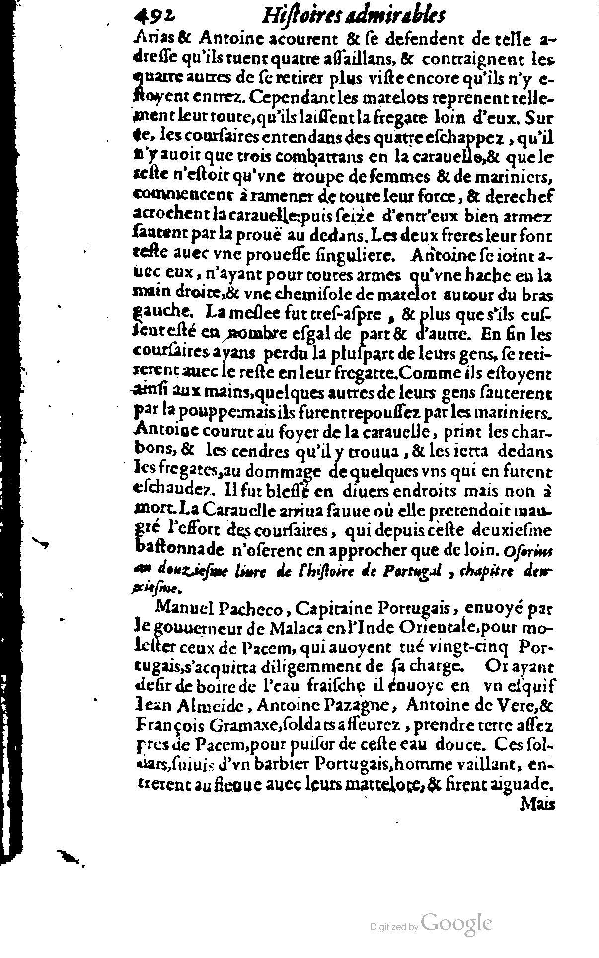 1620 - Samuel Crespin - Trésor d’histoires admirables et mémorables - BCU Lausanne