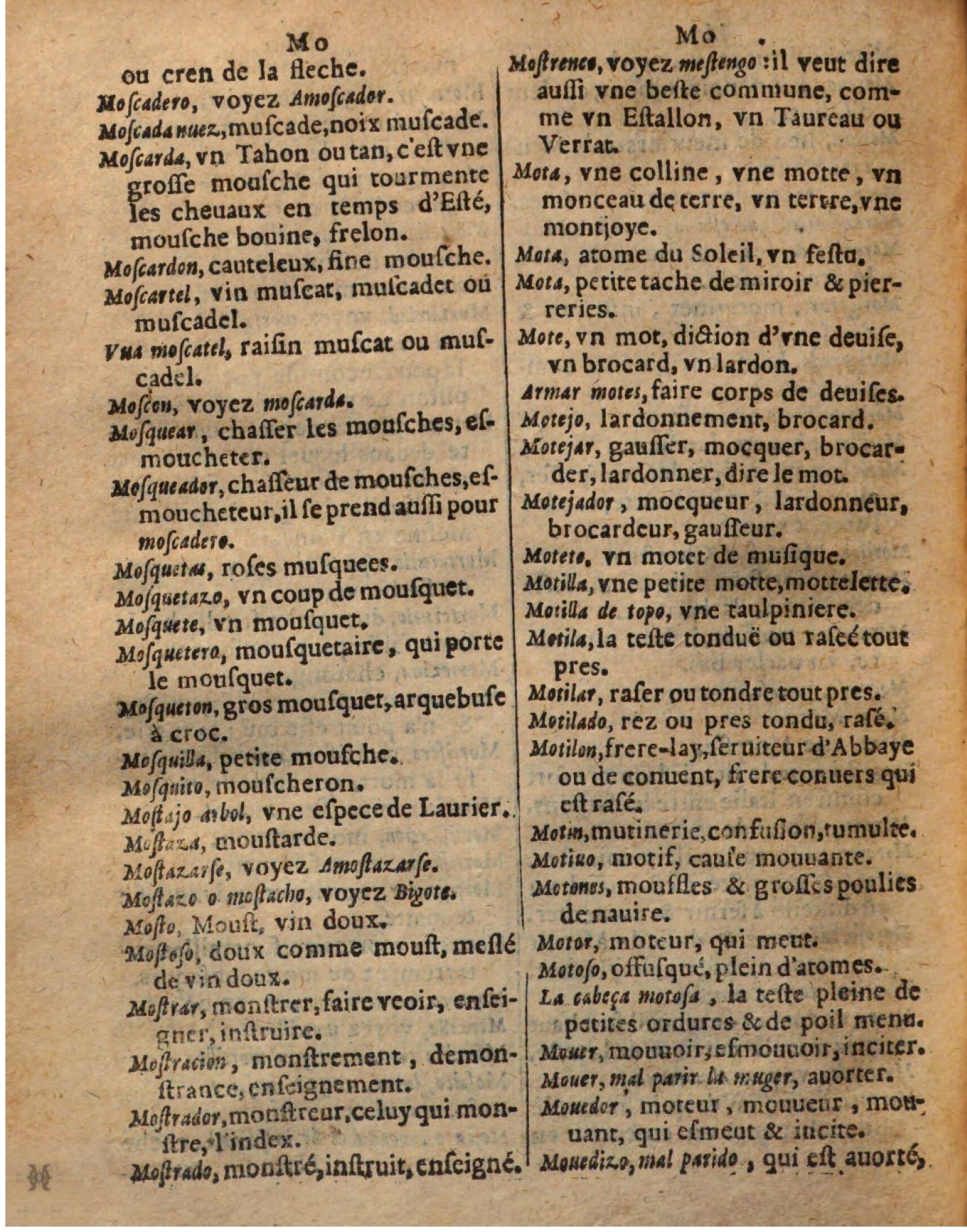 1625 - Hubert Antoine - Trésor des deux langues espagnole et française - Augsbourg