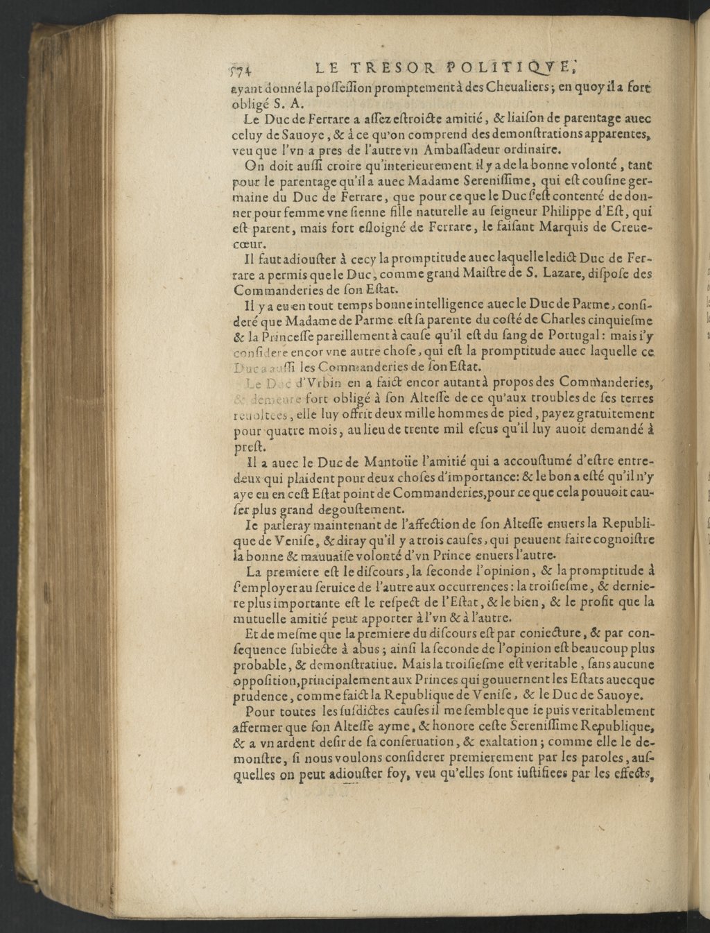 1611 - Pierre Chevalier - Trésor politique - BnF Tolbiac