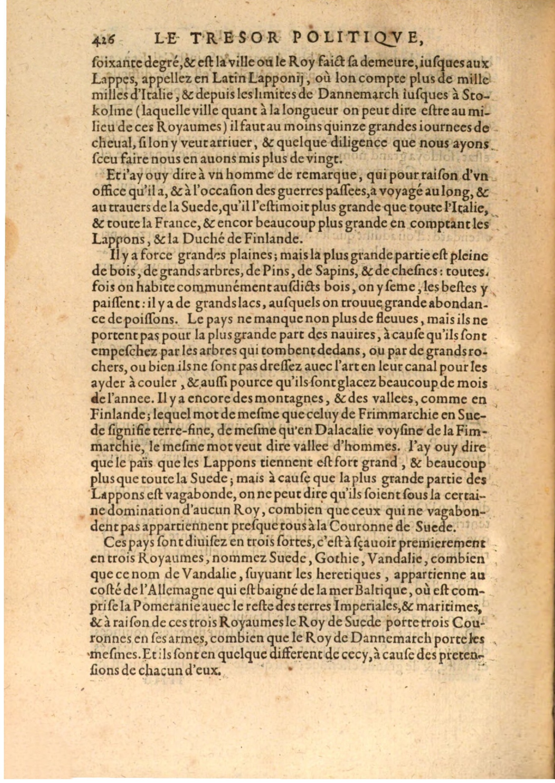 1608 - Nicolas Du Fossé - Trésor politique - BSB Munich