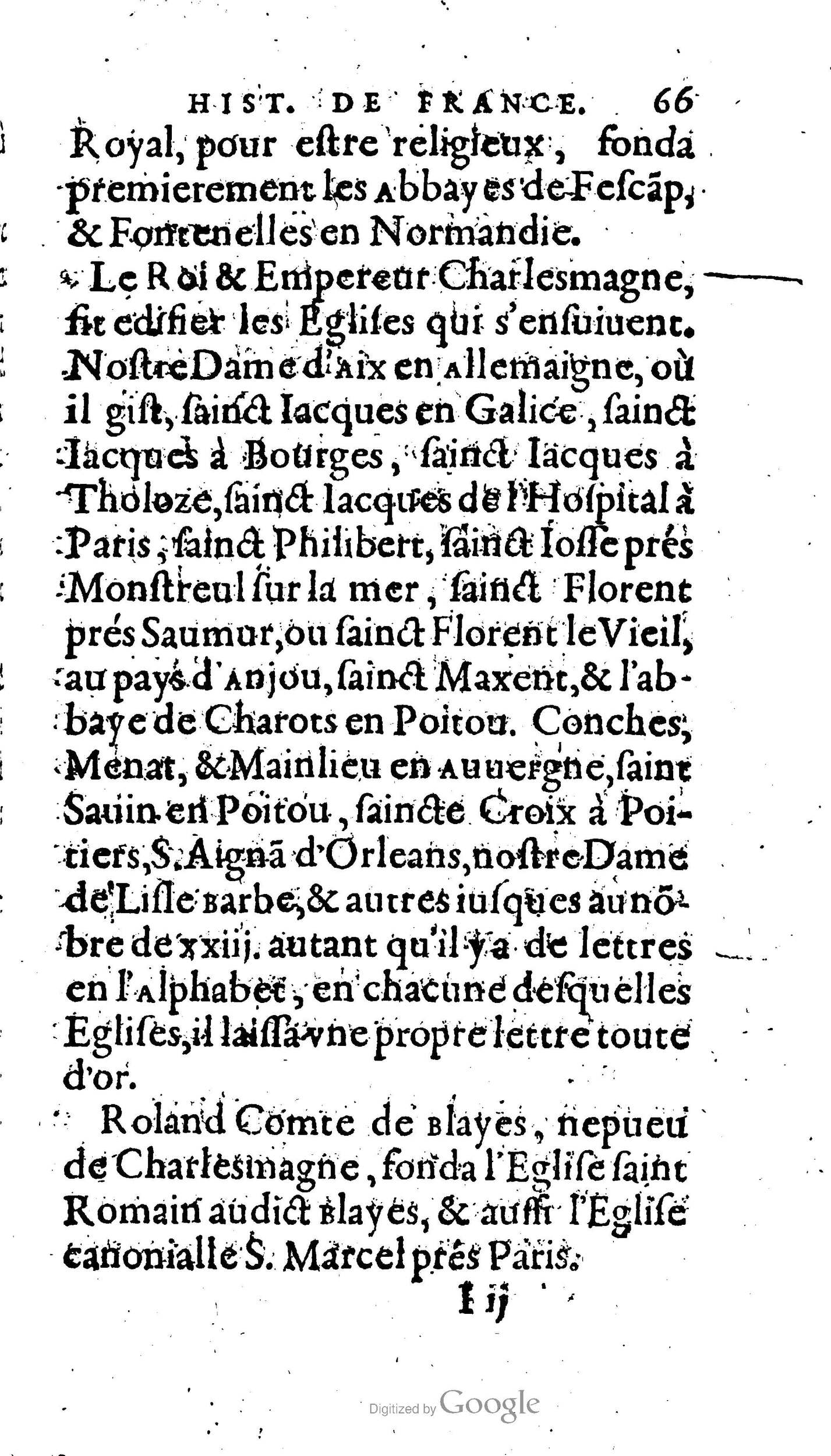 1604 - Galiot Corrozet - Trésor des histoires de France - BNC Florence