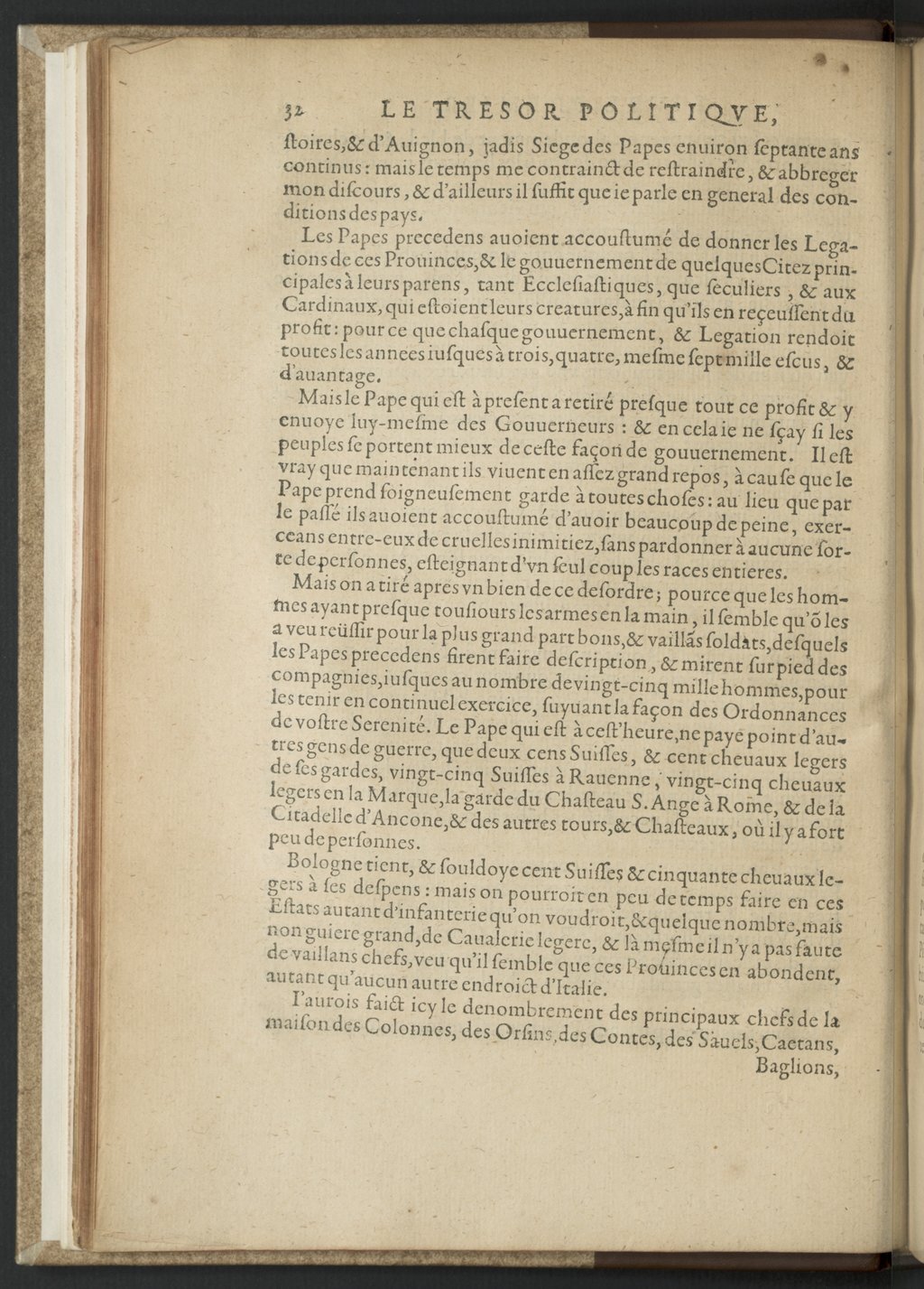 1608 - Nicolas Du Fossé - Trésor politique - BnF Tolbiac