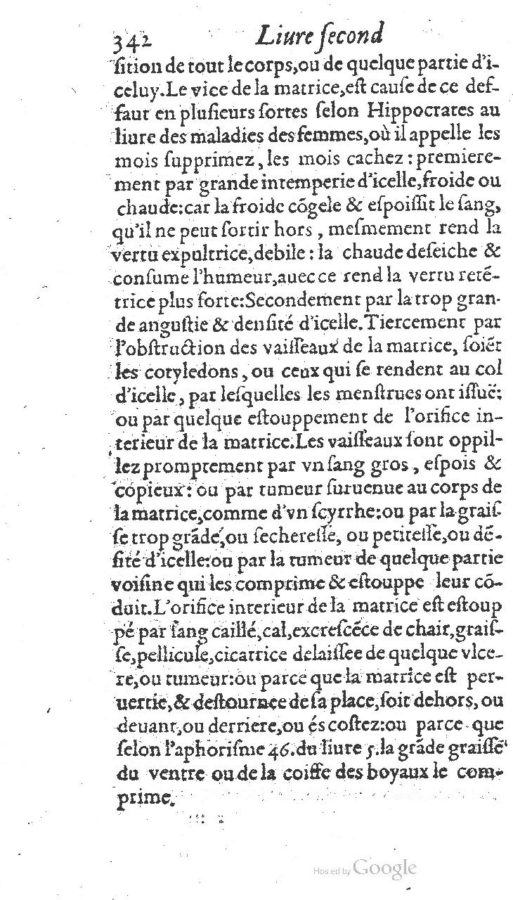 1585 - Jacques du Puis - Trésor des remèdes secrets pour les maladies des femmes - BnF