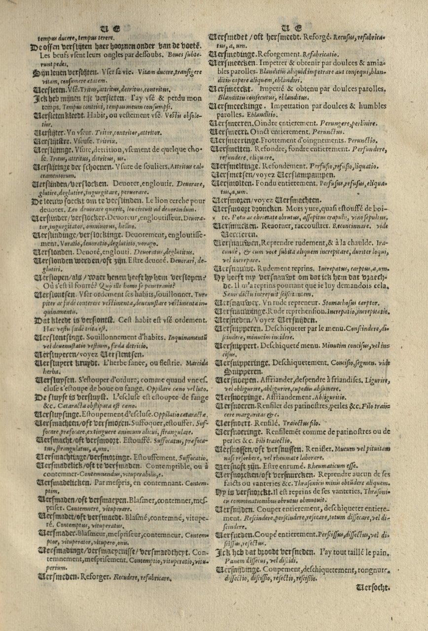 1573 - Christophe Plantin - Trésor du langage bas-allemand - Greifswald 1573 - Christophe Plantin - Trésor du langage bas-allemand - Greifswald