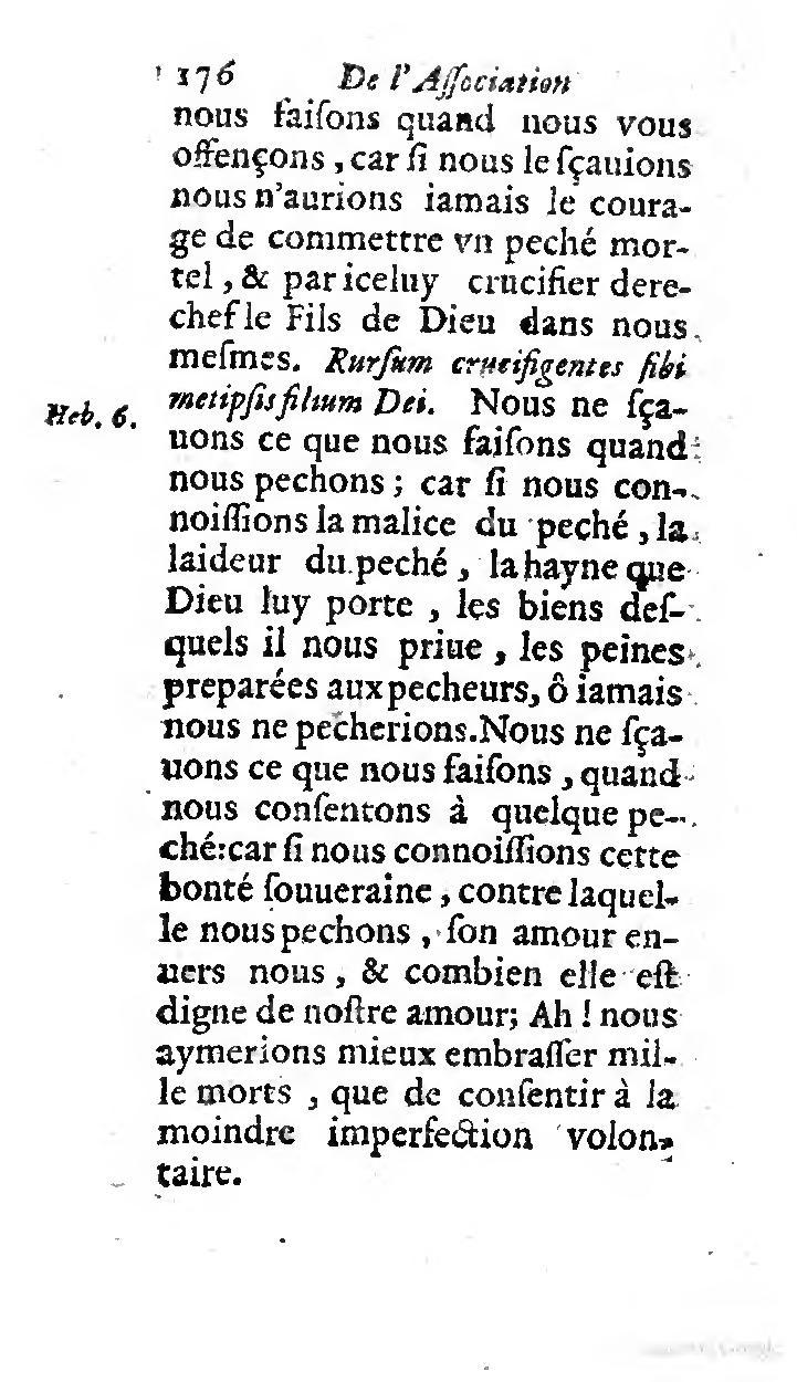 1646 - Jean Piot - Trésor inestimable de Saint-Joseph - BNC Rome