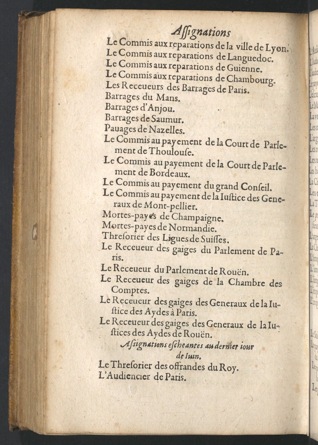 1599 - Claude de Monstr’oeil et Jean Richer - Trésor des instructions des finances - BnF
