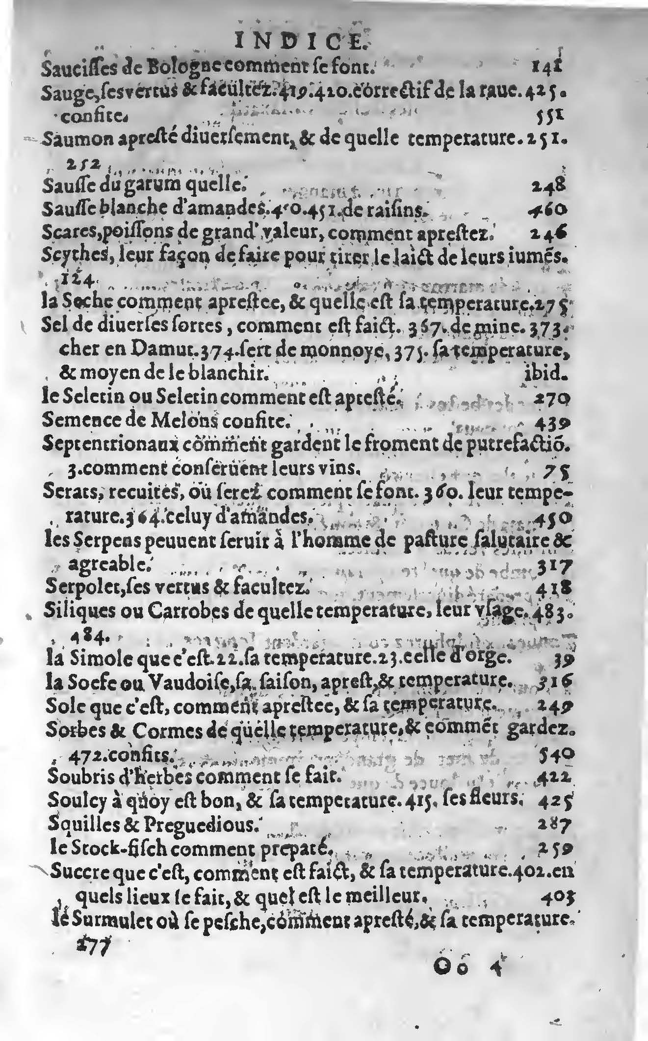 1607 - Étienne Servain et Jean Antoine Huguetan - Trésor de santé ou ménage de la vie humaine - BIU Santé