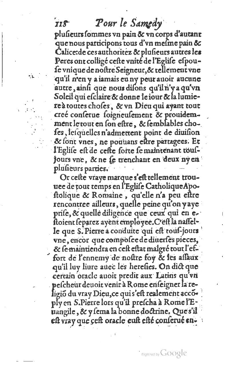 1607 - Nicolas Du Fossé - Trésor quadragésimal - T 01 - BM Lyon